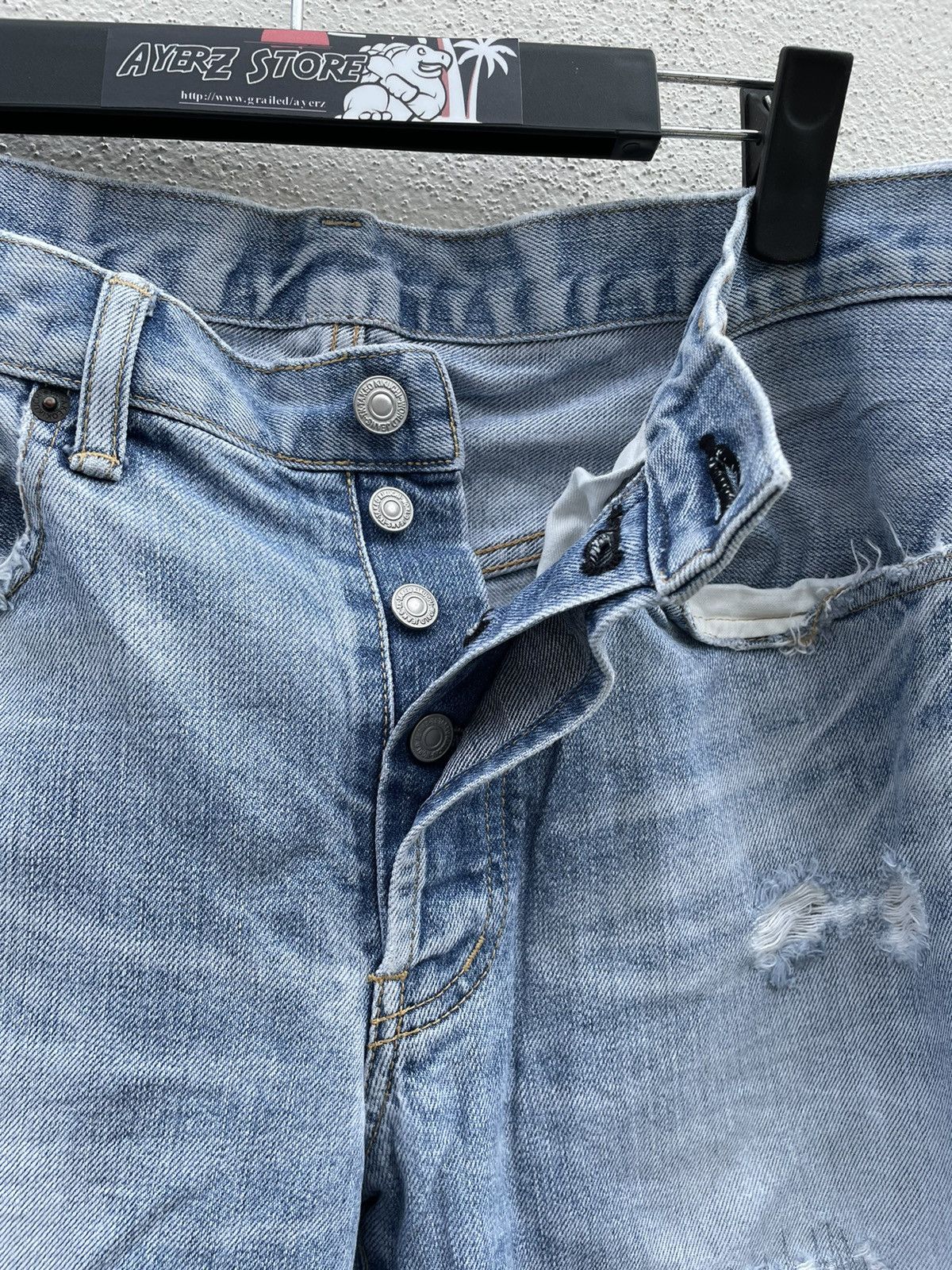 Takeo Kikuchi TAKEO KIKUCHI Japan Distressed Denim Jeans Size US 34 / EU 50 - 9 Thumbnail