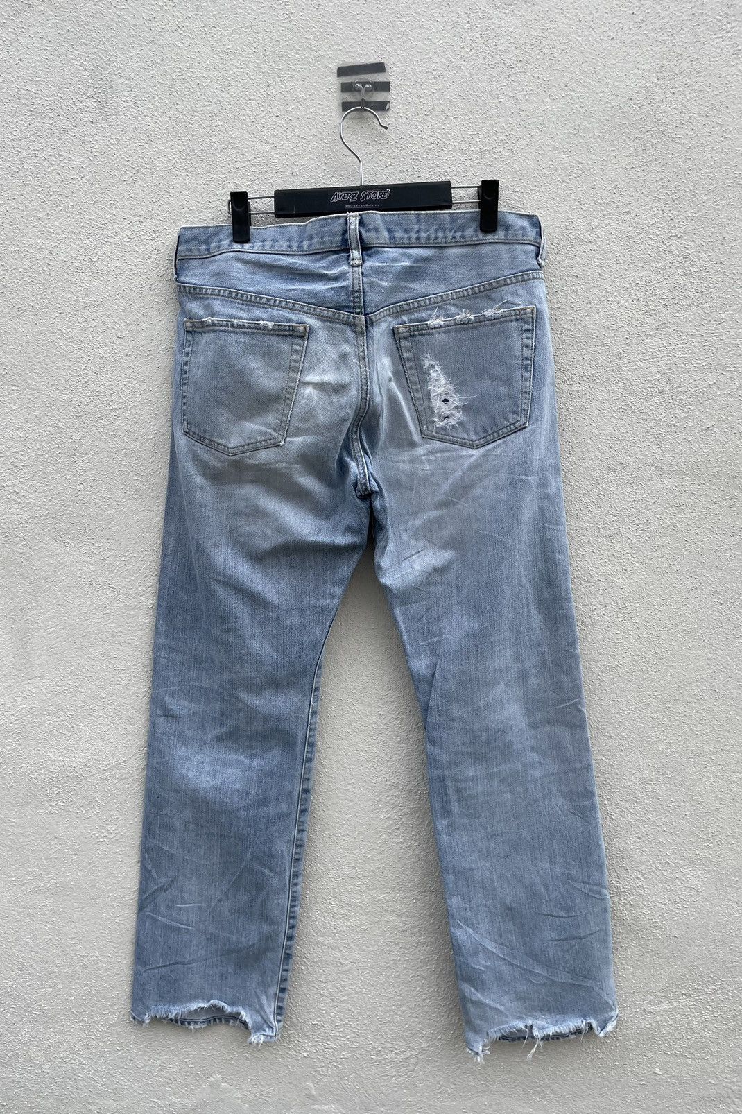 Takeo Kikuchi TAKEO KIKUCHI Japan Distressed Denim Jeans Size US 34 / EU 50 - 10 Thumbnail