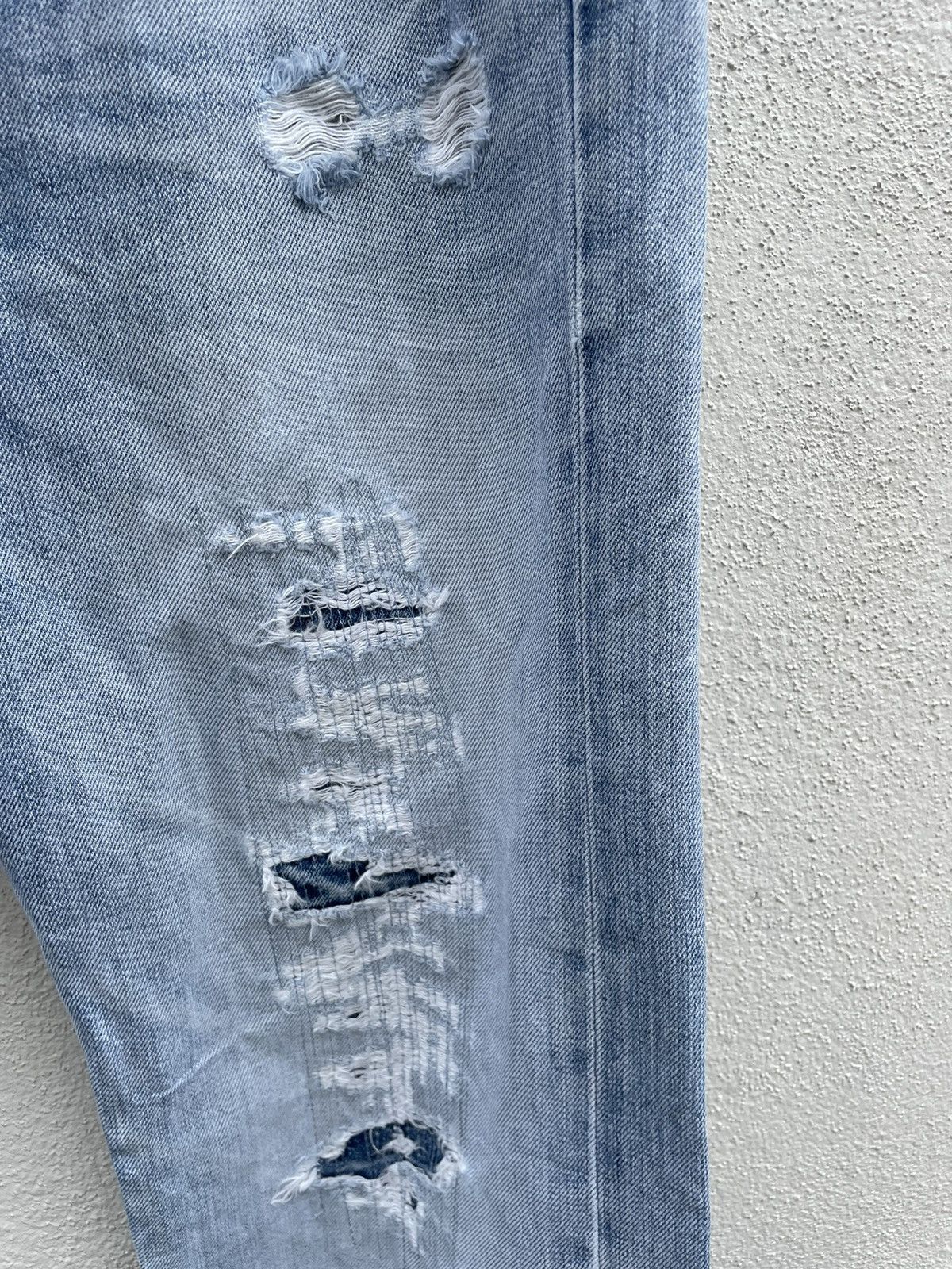 Takeo Kikuchi TAKEO KIKUCHI Japan Distressed Denim Jeans Size US 34 / EU 50 - 5 Thumbnail
