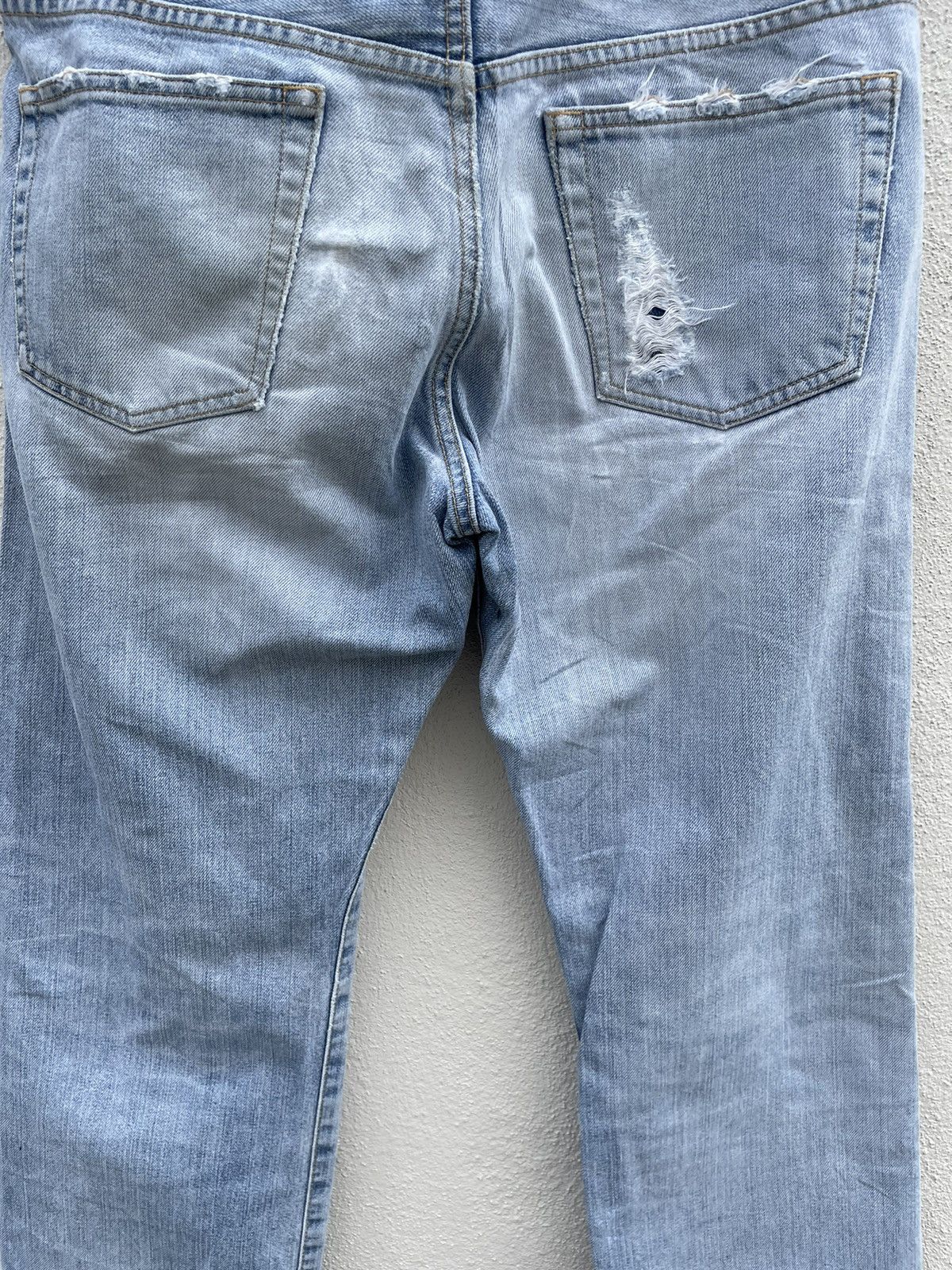 Takeo Kikuchi TAKEO KIKUCHI Japan Distressed Denim Jeans Size US 34 / EU 50 - 12 Thumbnail