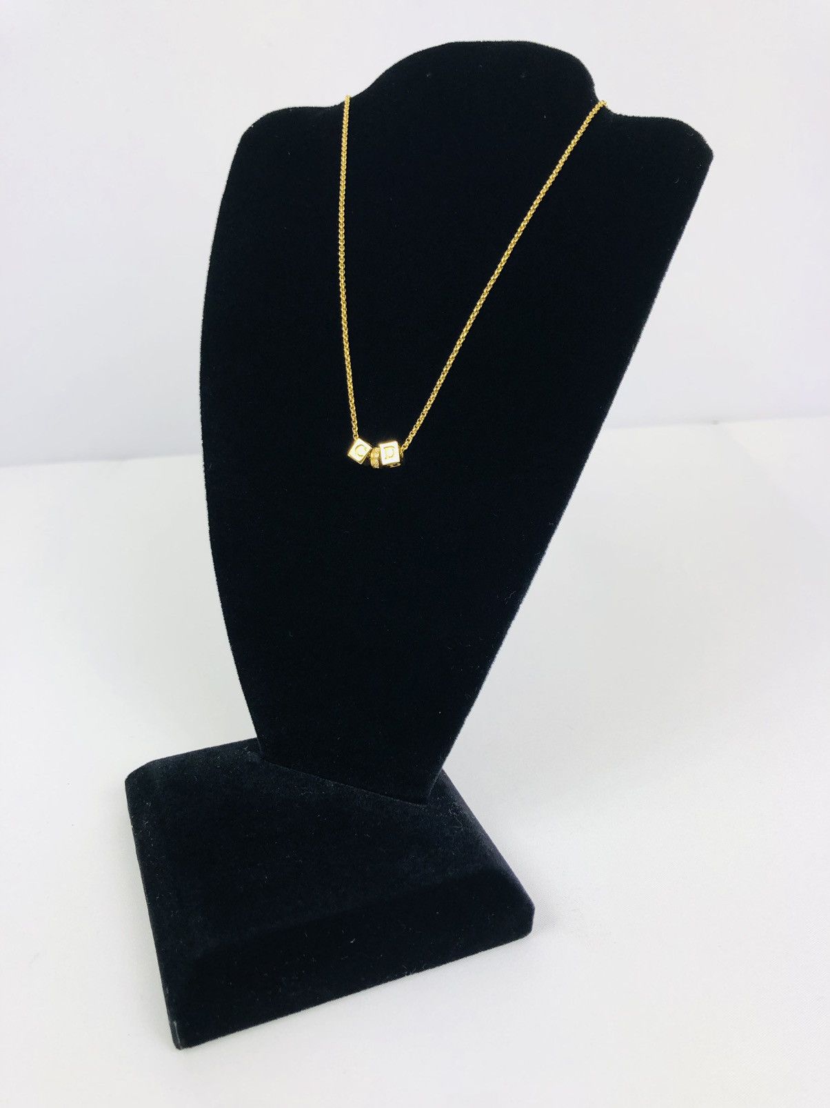 image of Dior Dice Necklace in Gold, Men's