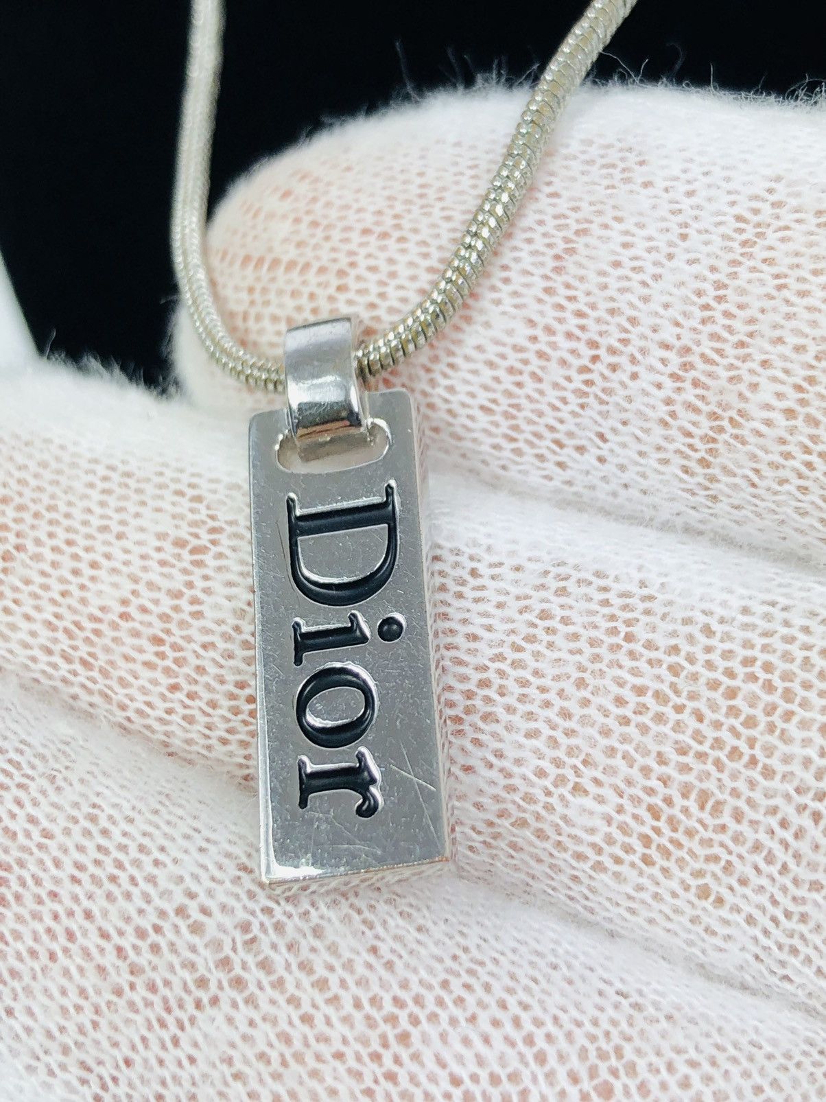 Dior Dior logo necklace Size ONE SIZE - 2 Thumbnail