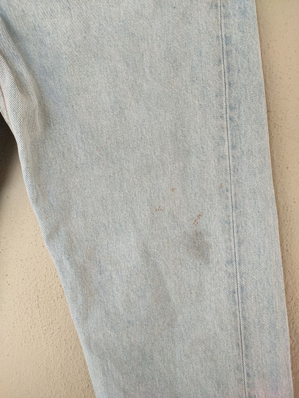 Levi's 90s Vintage Levis 501 Lightwash Denim 33x32 Size US 32 / EU 48 - 4 Thumbnail