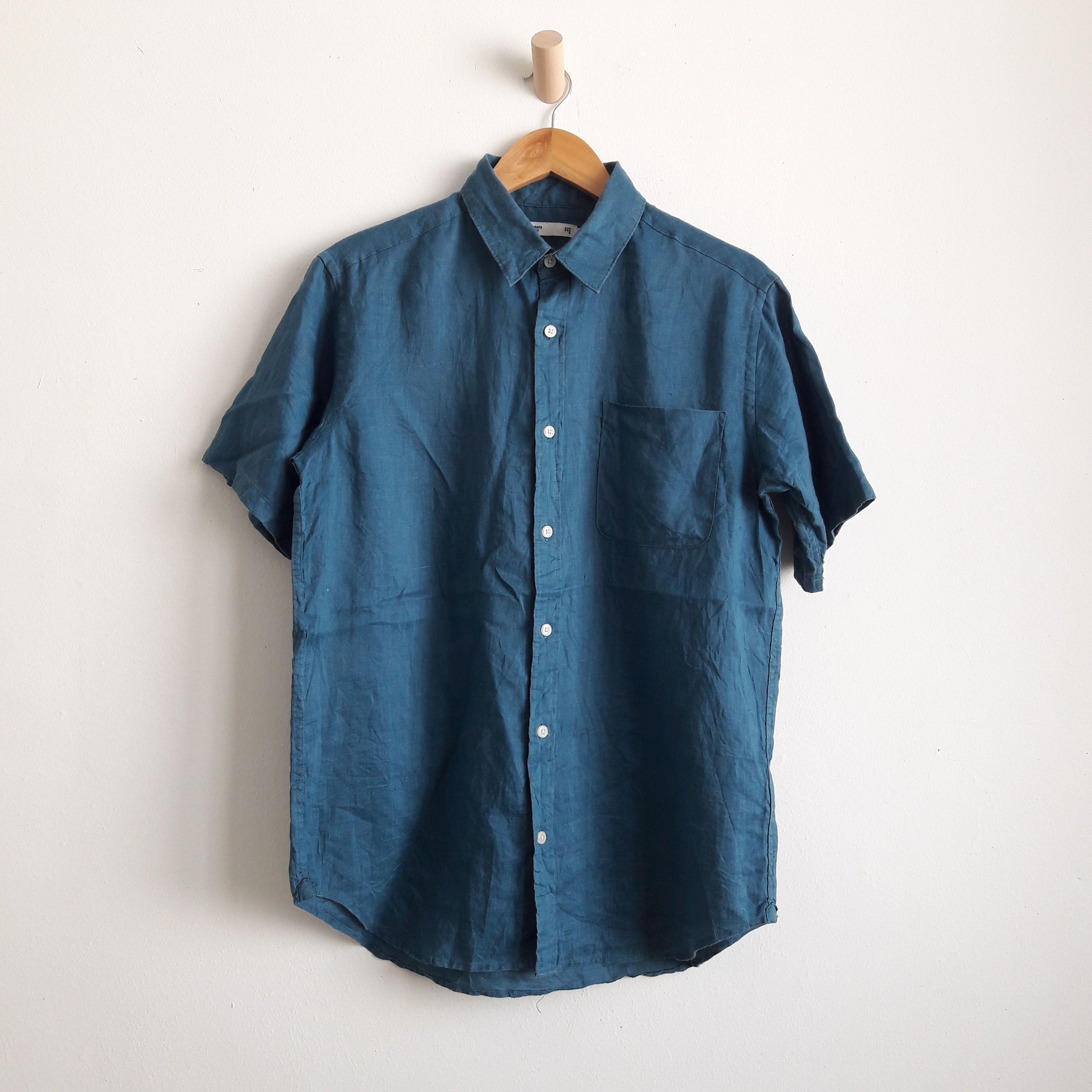 Japanese Brand 🔥Japanese brand sevendays sunday plain linen shirt Size US L / EU 52-54 / 3 - 1 Thumbnail