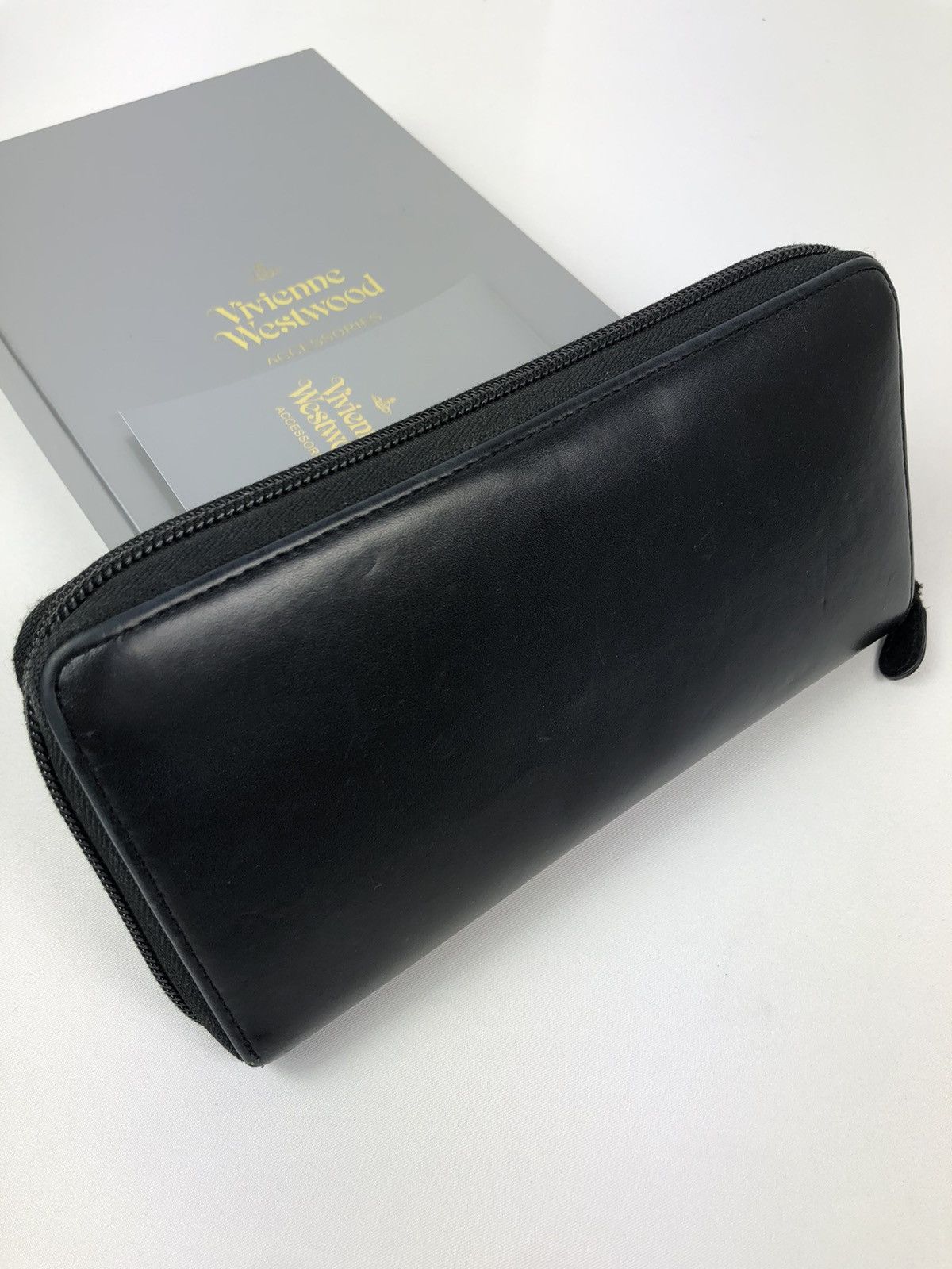 Vivienne Westwood Black orb zippy wallet Size ONE SIZE - 2 Thumbnail