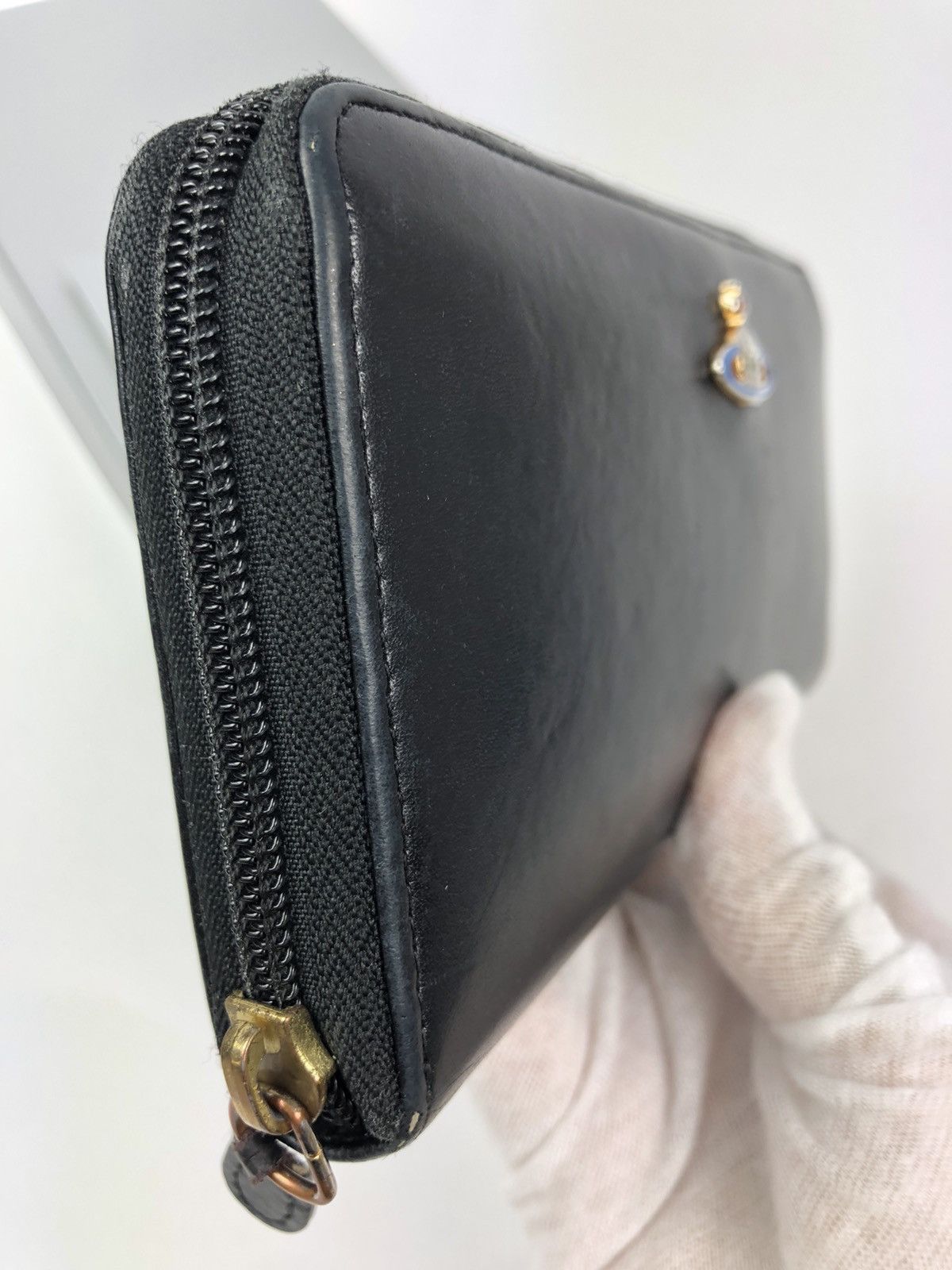 Vivienne Westwood Black orb zippy wallet Size ONE SIZE - 5 Thumbnail