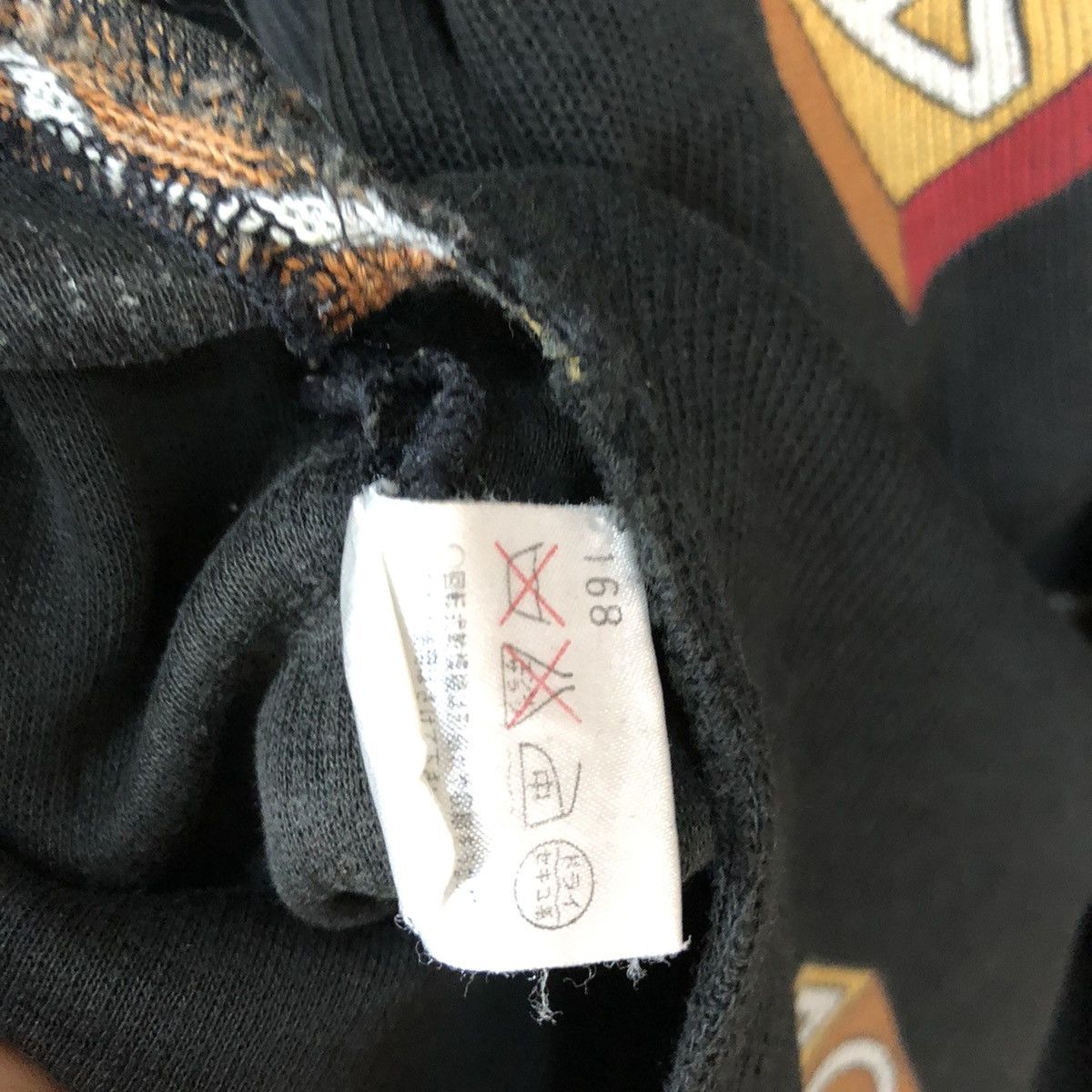 Lancel Lancel Black alphabet sweatshirt distressed knitwear #3951 Size US M / EU 48-50 / 2 - 16 Thumbnail