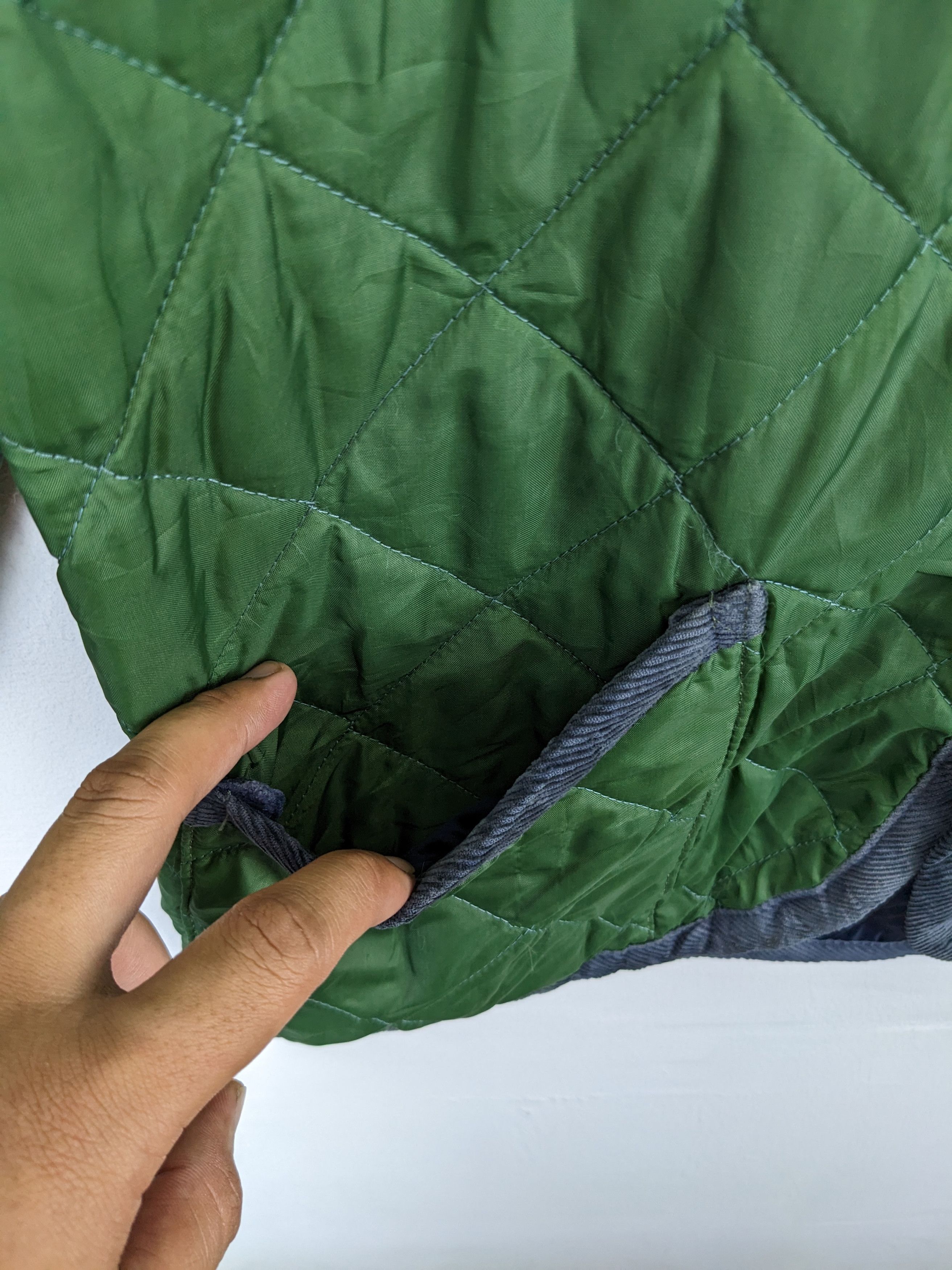 Lavenham × Vintage Vintage Lavenham Quilted Jacket Snap Button Size S / US 4 / IT 40 - 11 Thumbnail