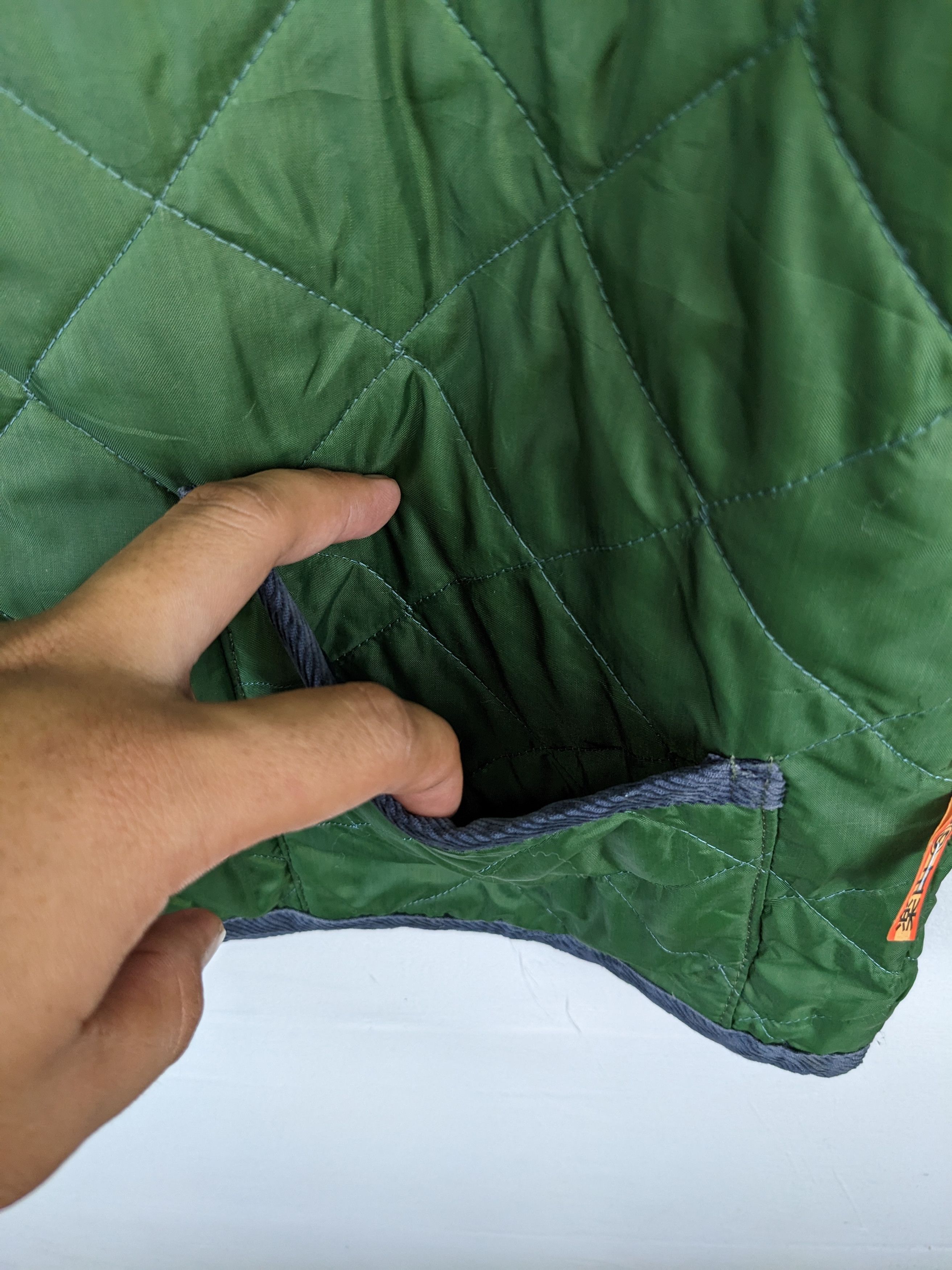 Lavenham × Vintage Vintage Lavenham Quilted Jacket Snap Button Size S / US 4 / IT 40 - 9 Thumbnail