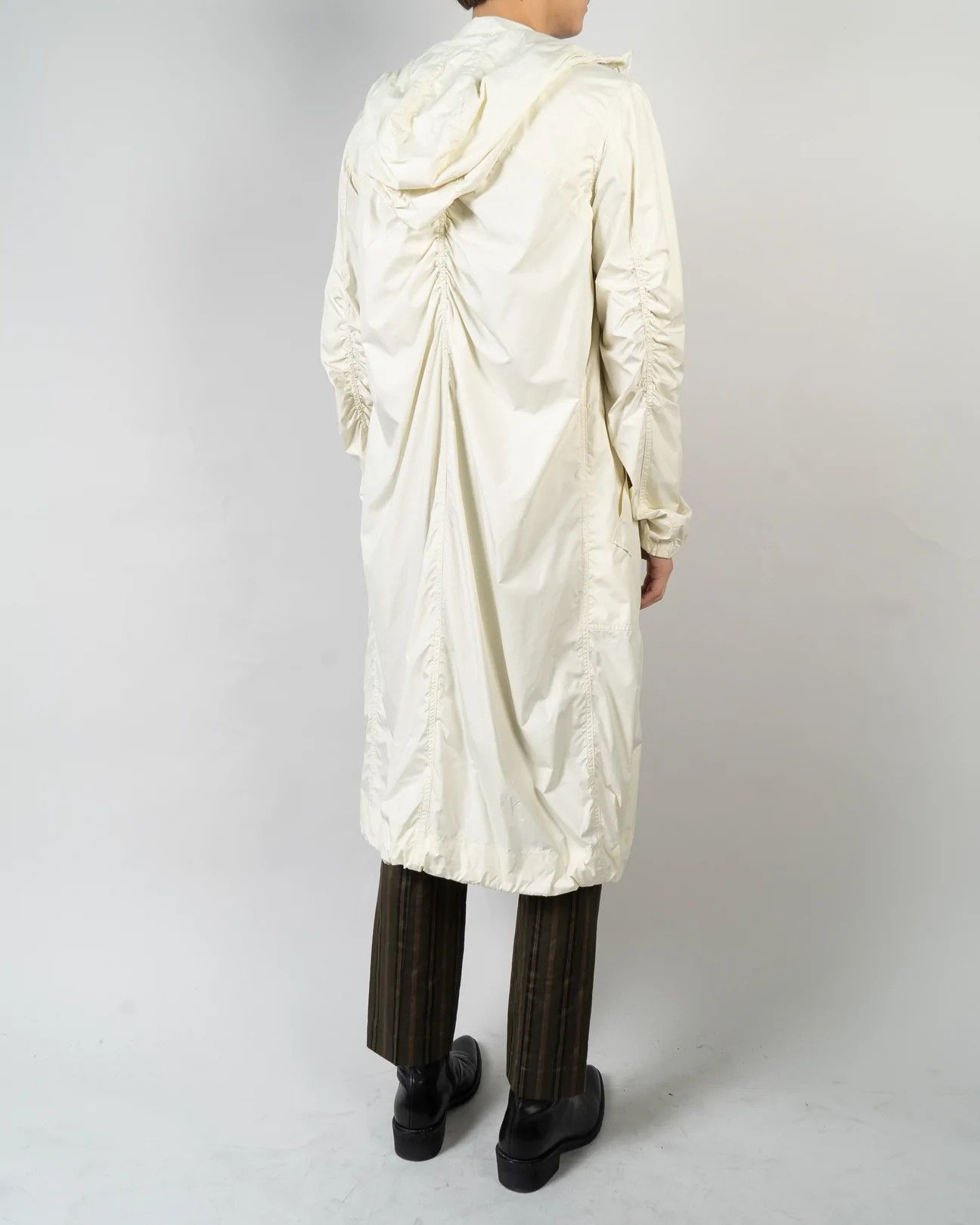 Haider Ackermann SS20 Ivory Nylon Overcoat 1 of 1 Prototype Size US S / EU 44-46 / 1 - 3 Thumbnail