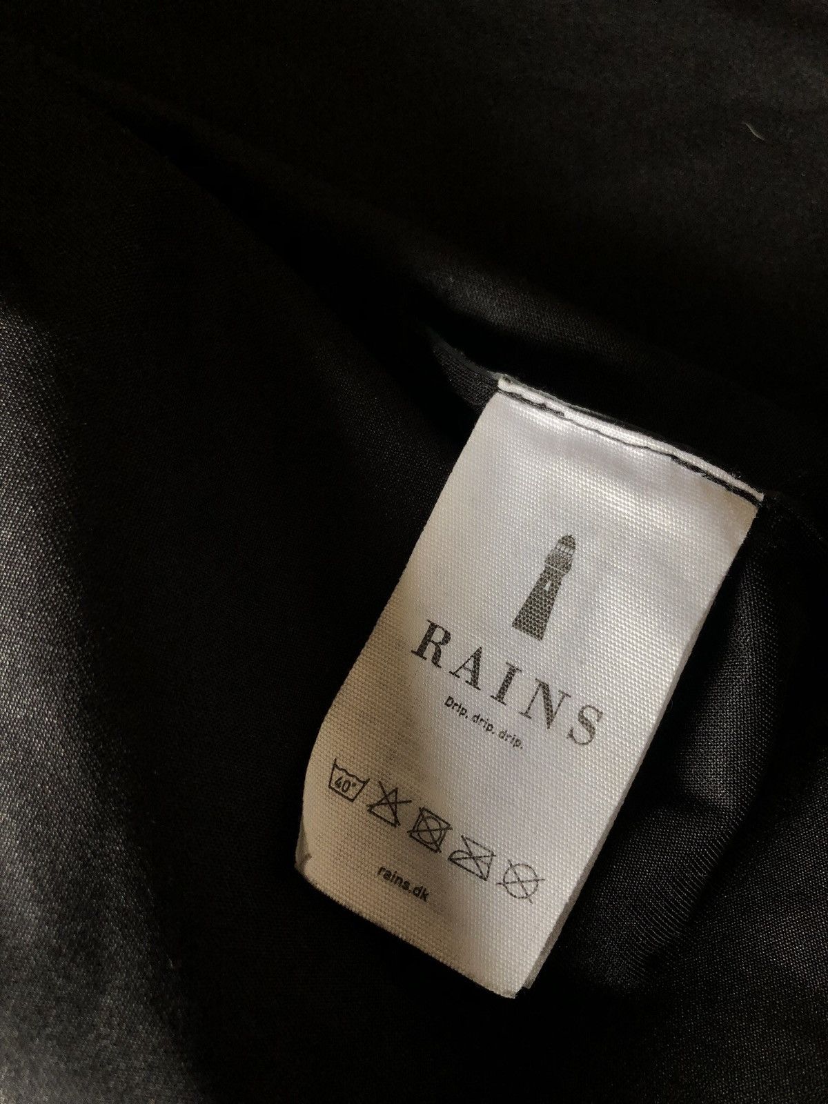 Rains × Vintage Rains Drip, drip, drip Raincoat Jacket Vintage Size US S / EU 44-46 / 1 - 7 Thumbnail