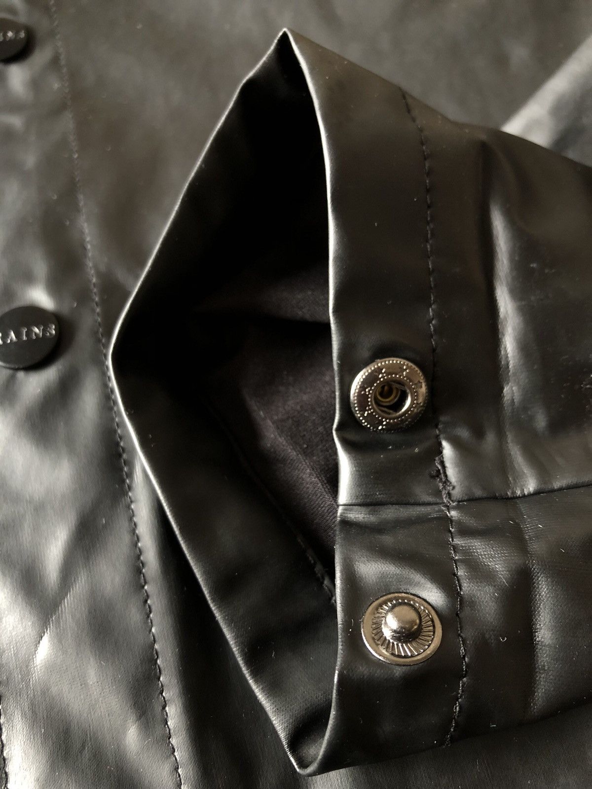 Rains × Vintage Rains Drip, drip, drip Raincoat Jacket Vintage Size US S / EU 44-46 / 1 - 5 Thumbnail