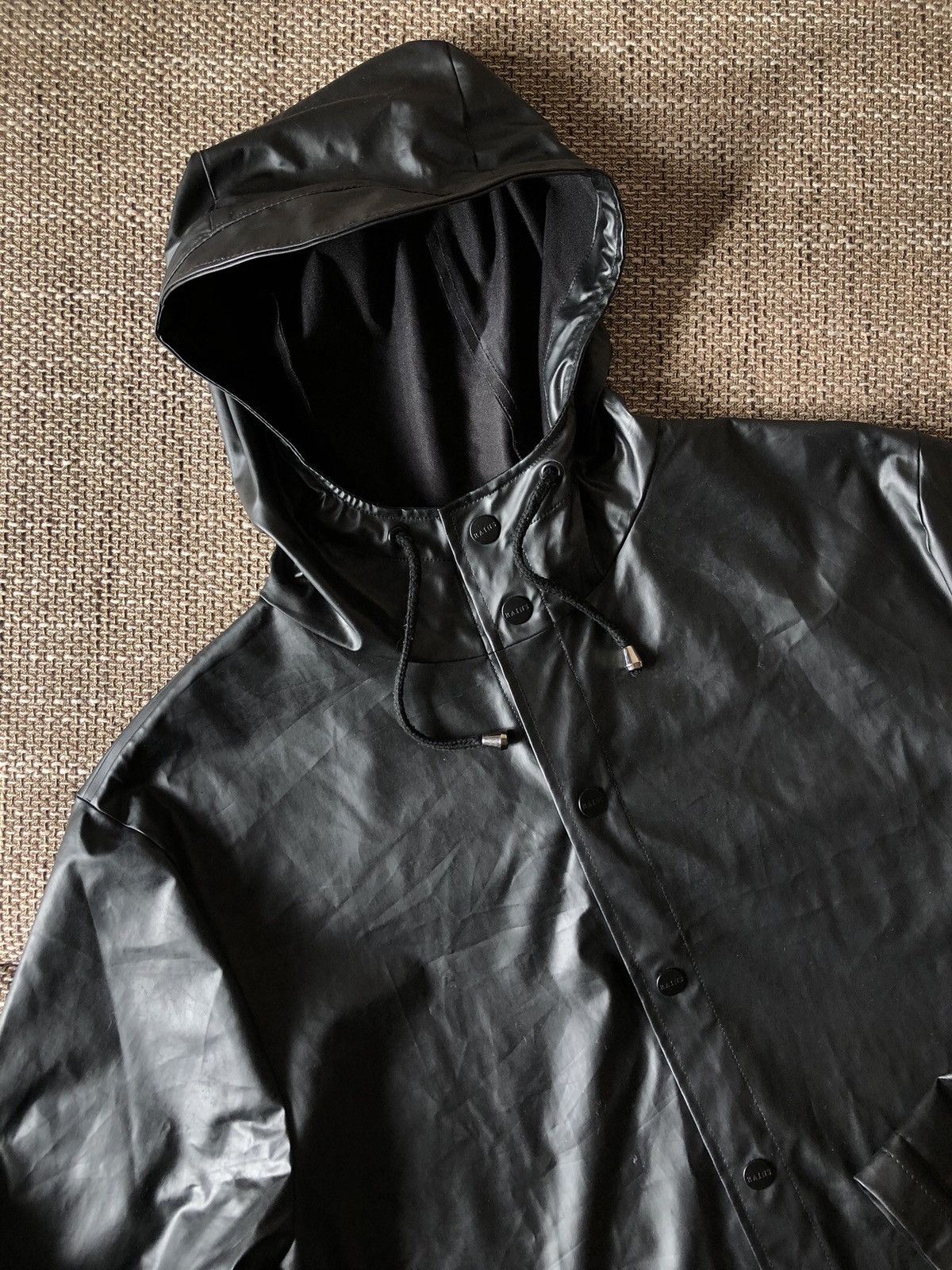 Rains × Vintage Rains Drip, drip, drip Raincoat Jacket Vintage Size US S / EU 44-46 / 1 - 2 Thumbnail