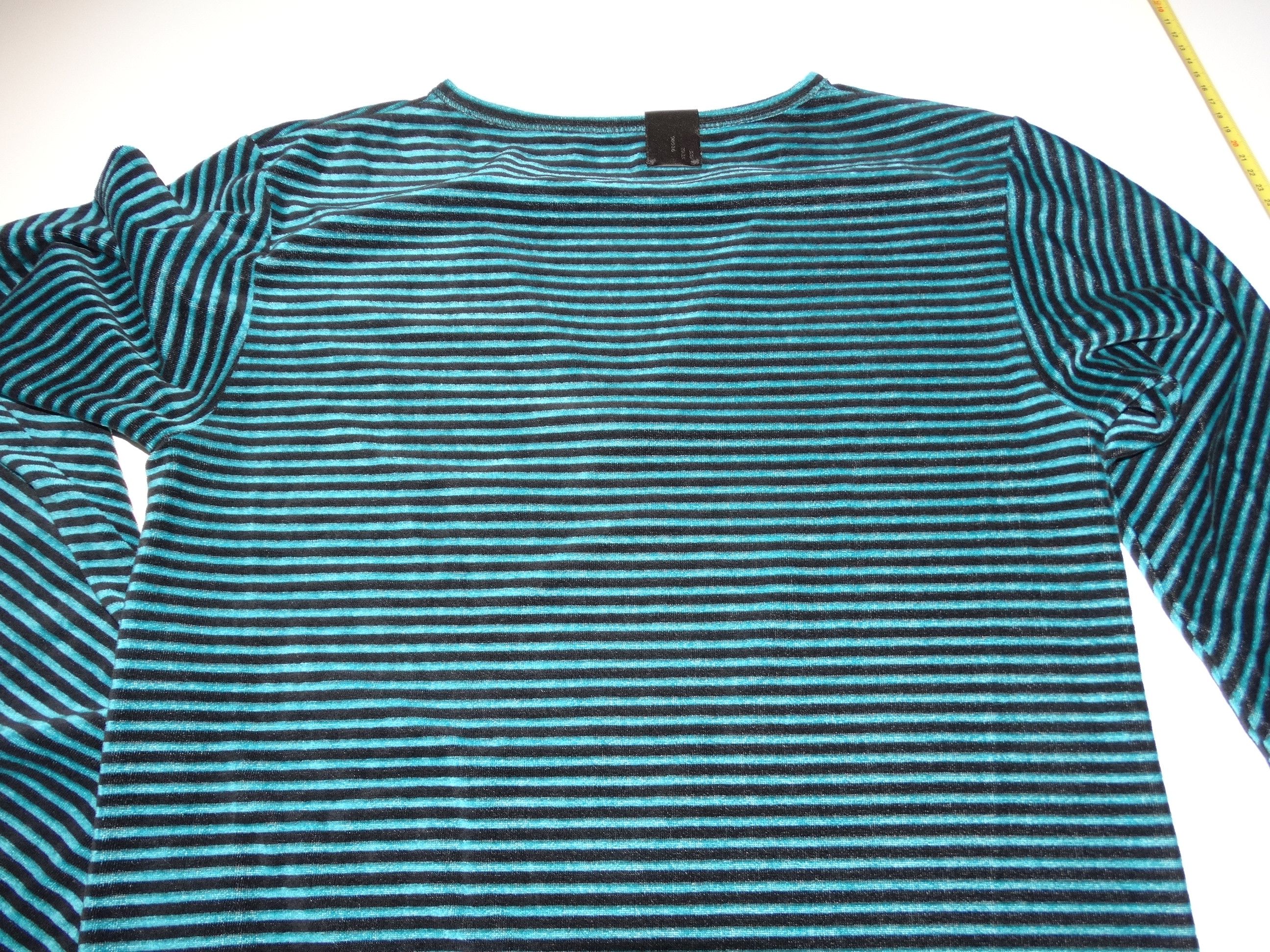 Japanese Brand × N.Hoolywood × Velour B18 N Hoolywood Velour stripes striped S/M large neck Size US M / EU 48-50 / 2 - 6 Thumbnail