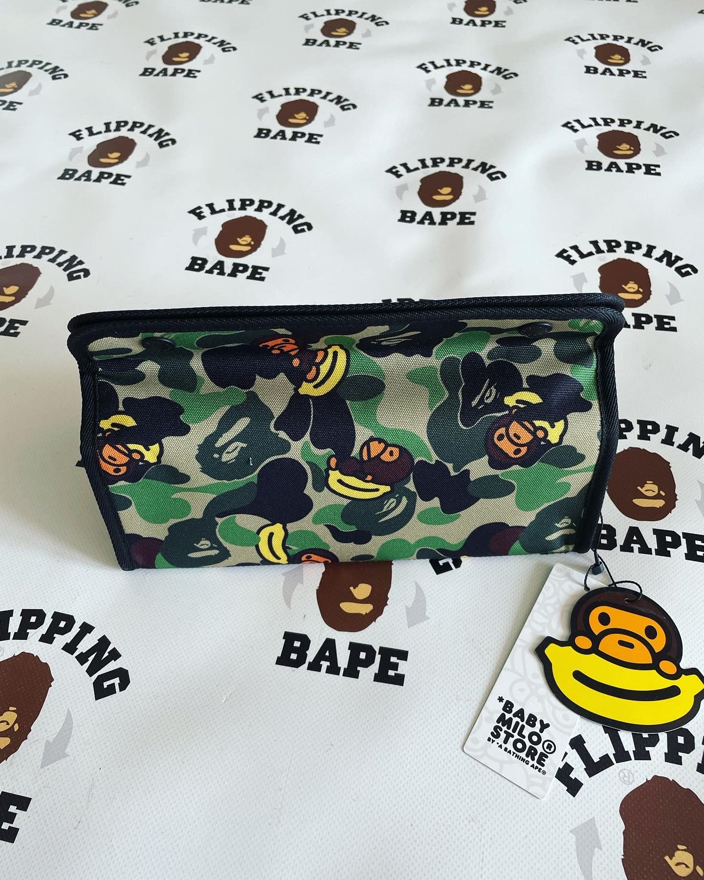BAPE ABC MILO CAMO TISSUE CASE