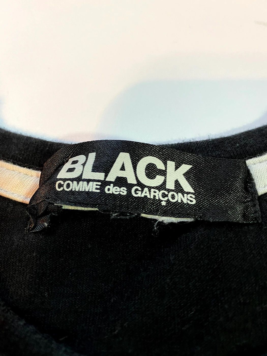 Comme des Garcons × Comme des Garcons Black ⚡️QUICK SALE⚡️ 2010 CDG Black Logo Longsleeve Tshirt Size US S / EU 44-46 / 1 - 3 Thumbnail