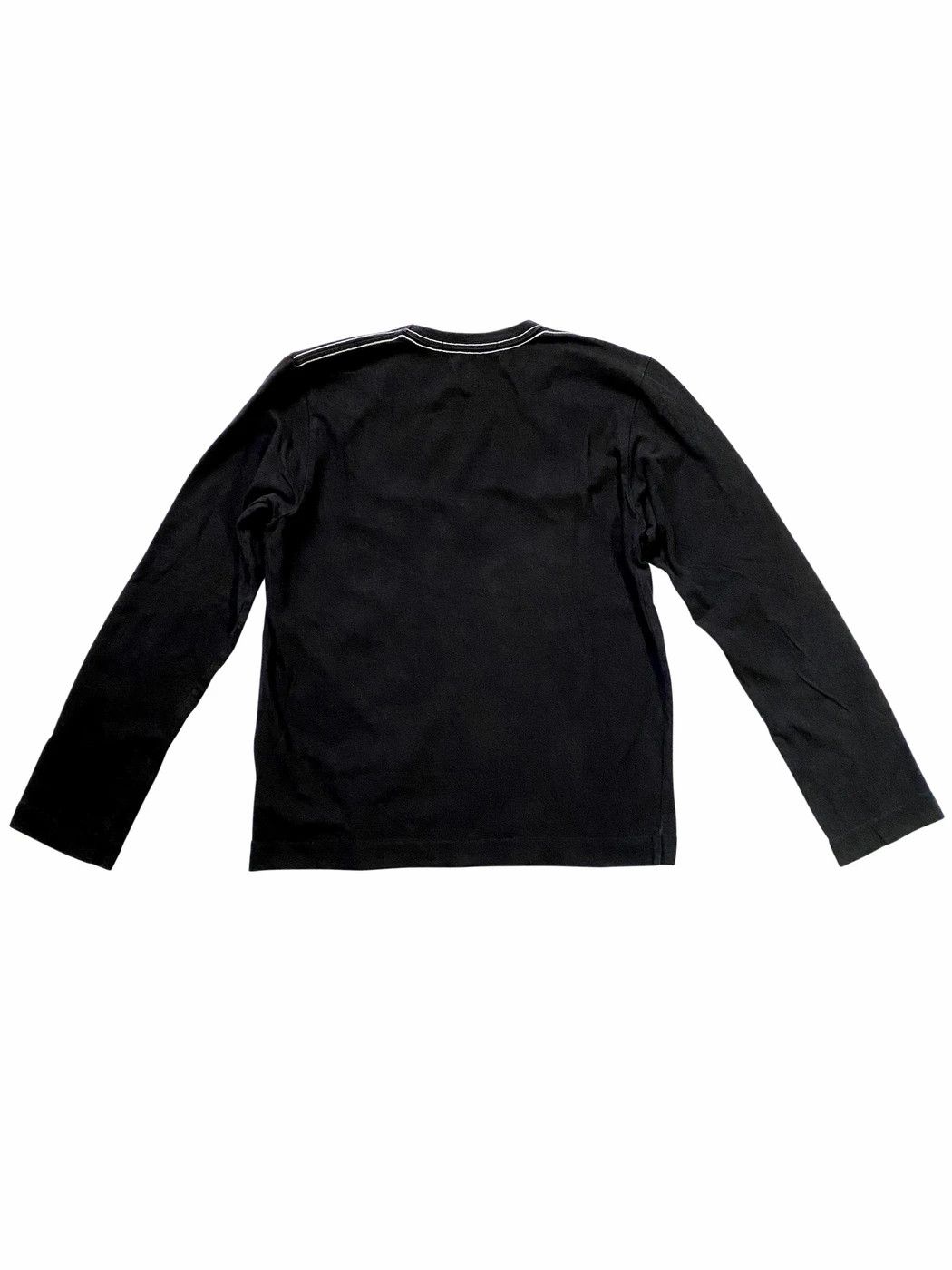 Comme des Garcons × Comme des Garcons Black ⚡️QUICK SALE⚡️ 2010 CDG Black Logo Longsleeve Tshirt Size US S / EU 44-46 / 1 - 2 Thumbnail
