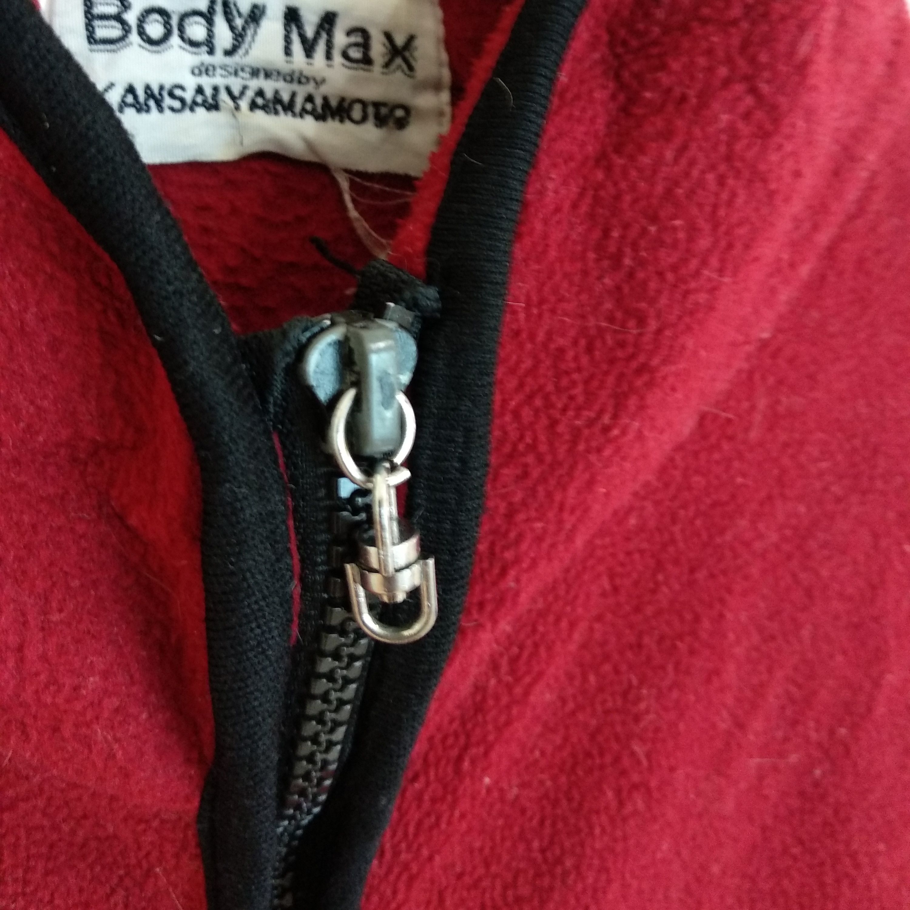 Kansai Yamamoto Vintage 90's BODY MAX By Kansai Yamamoto Fleece Vest Jacket Size US L / EU 52-54 / 3 - 6 Thumbnail