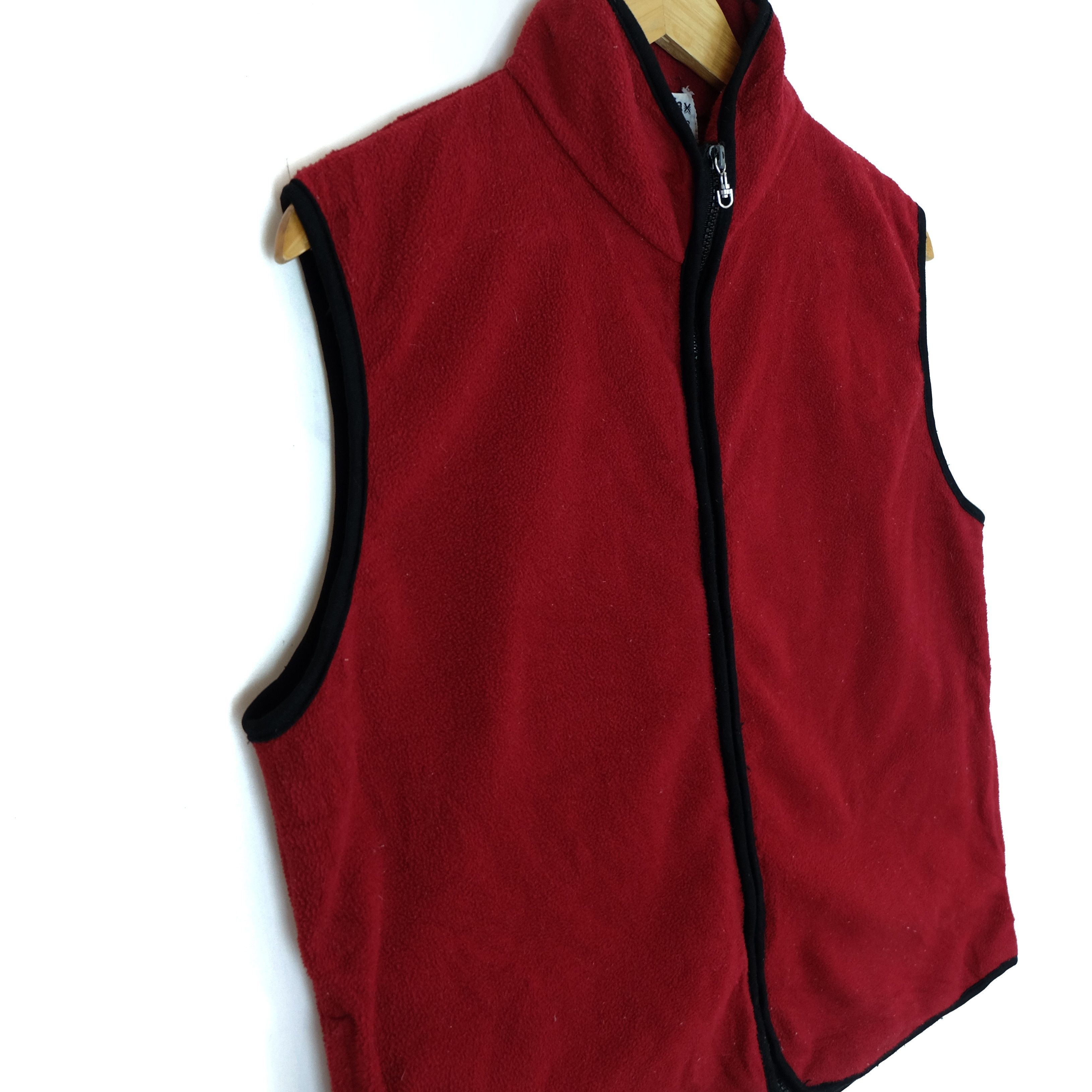 Kansai Yamamoto Vintage 90's BODY MAX By Kansai Yamamoto Fleece Vest Jacket Size US L / EU 52-54 / 3 - 4 Thumbnail