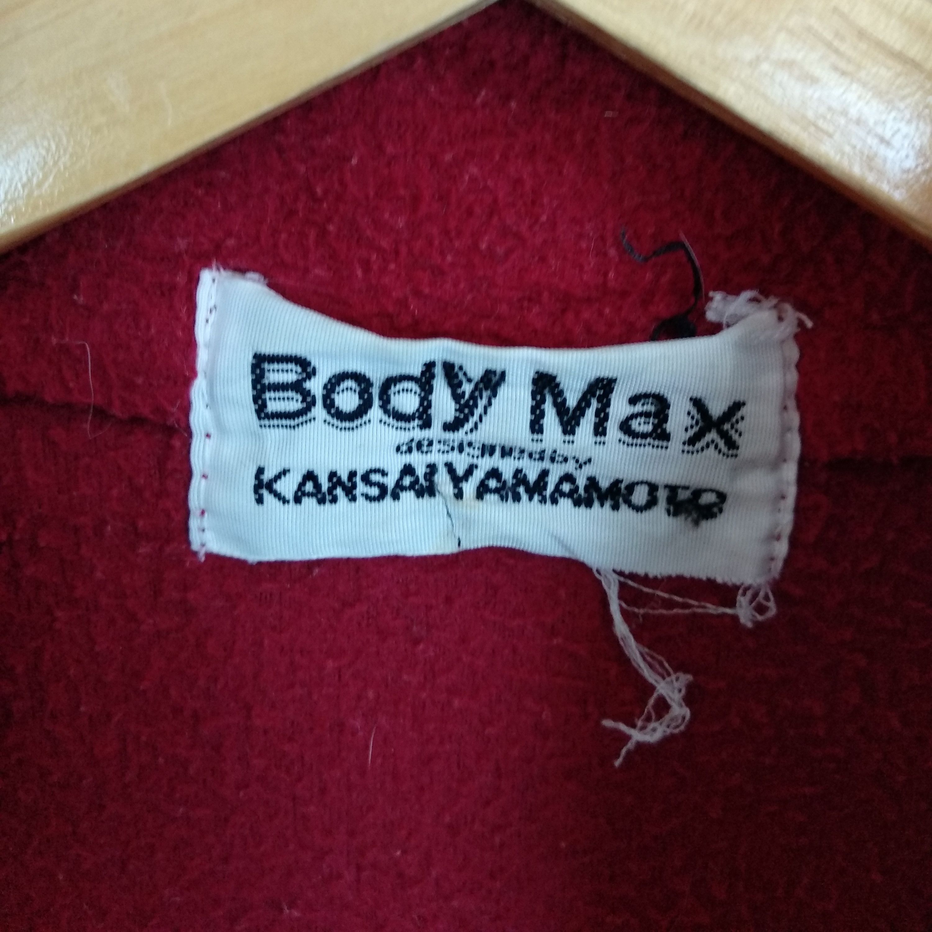 Kansai Yamamoto Vintage 90's BODY MAX By Kansai Yamamoto Fleece Vest Jacket Size US L / EU 52-54 / 3 - 8 Thumbnail