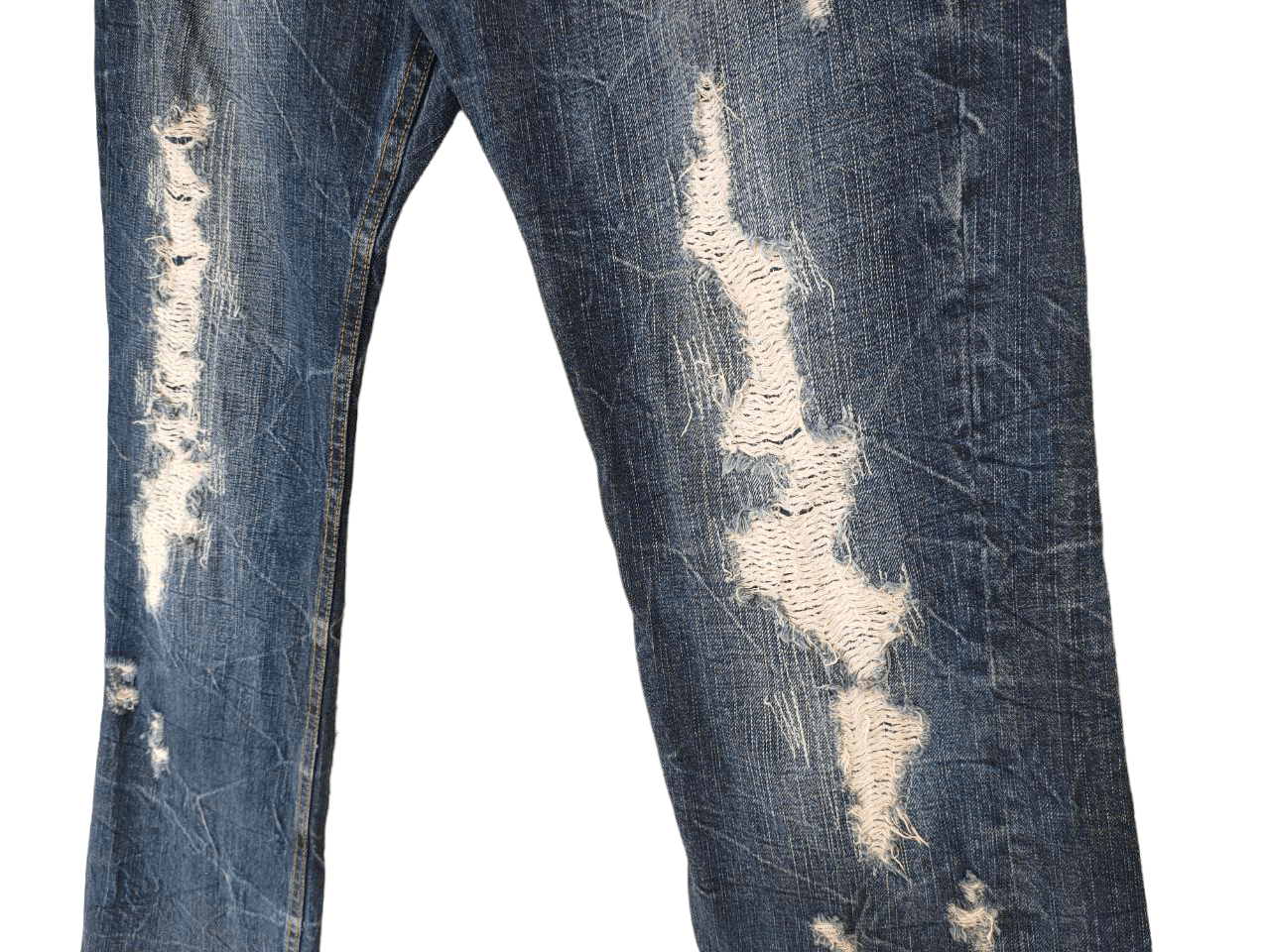 Beauty Beast ❎ Japanese Distressed Denim Size US 32 / EU 48 - 3 Thumbnail