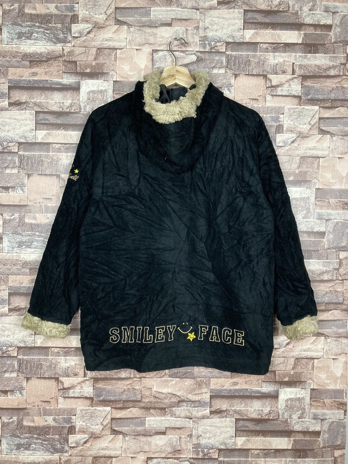 Japanese Brand Smiley face sweater hoodie fleece #20-5 Size US M / EU 48-50 / 2 - 2 Thumbnail