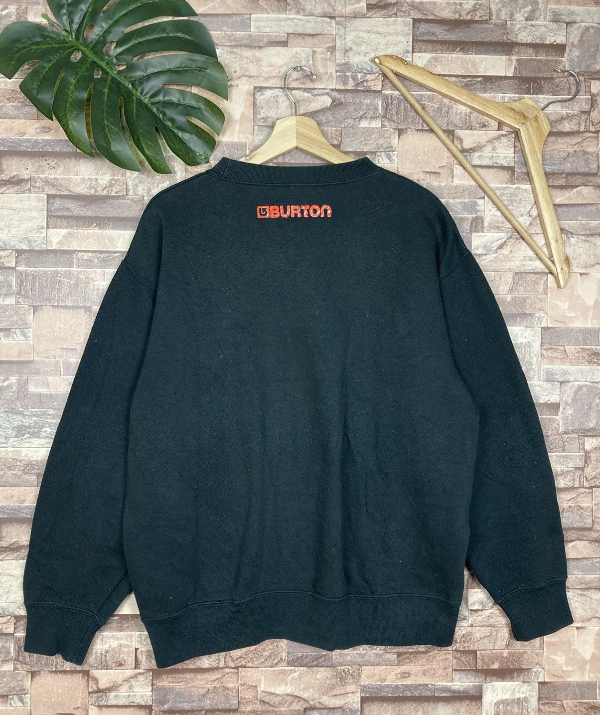Burton Burton Big Logo Sweatshirt #33-2 Size US L / EU 52-54 / 3 - 2 Thumbnail