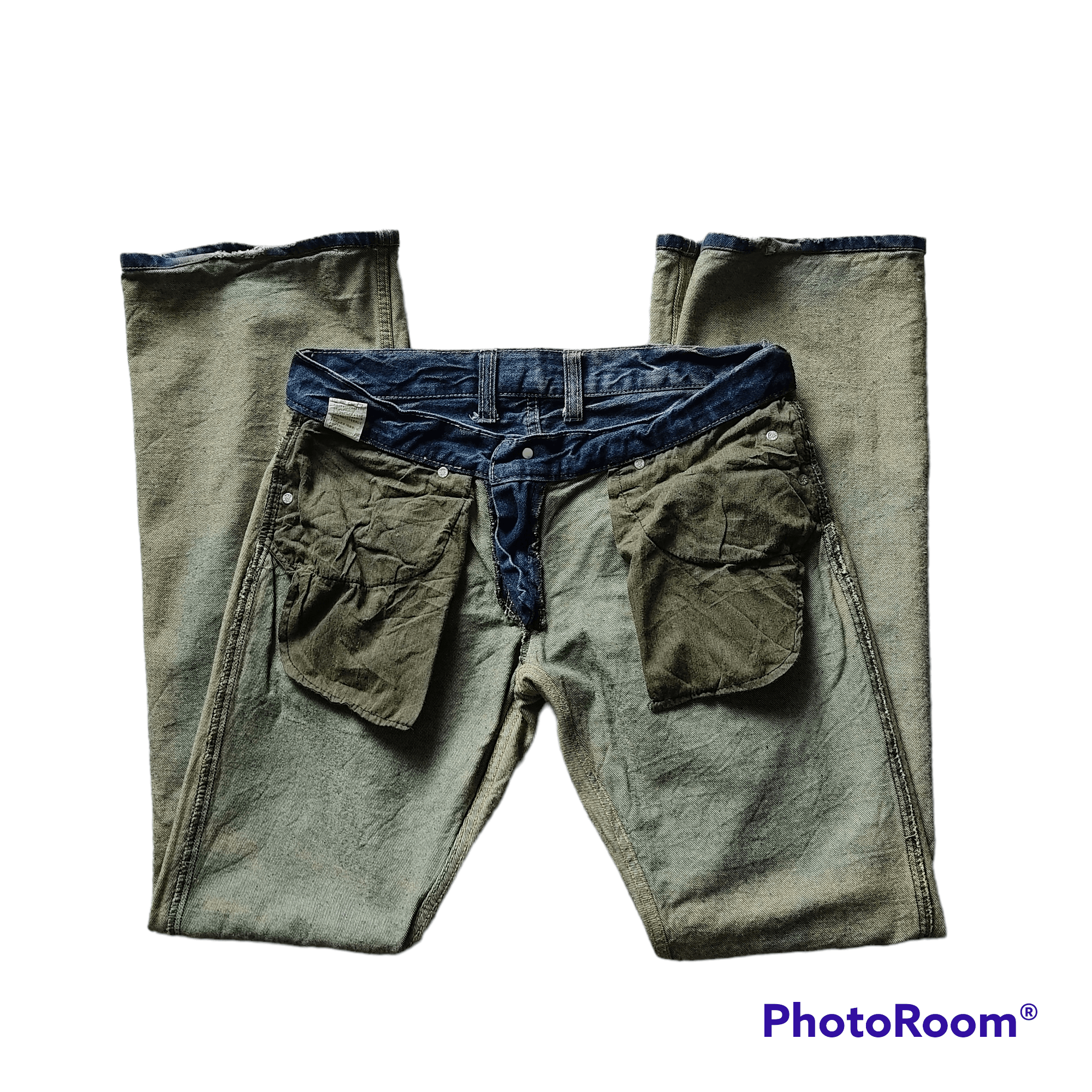 Beauty Beast 🎌 JACK SERIKA Distressed Denim Flare Jeans Size US 32 / EU 48 - 7 Thumbnail