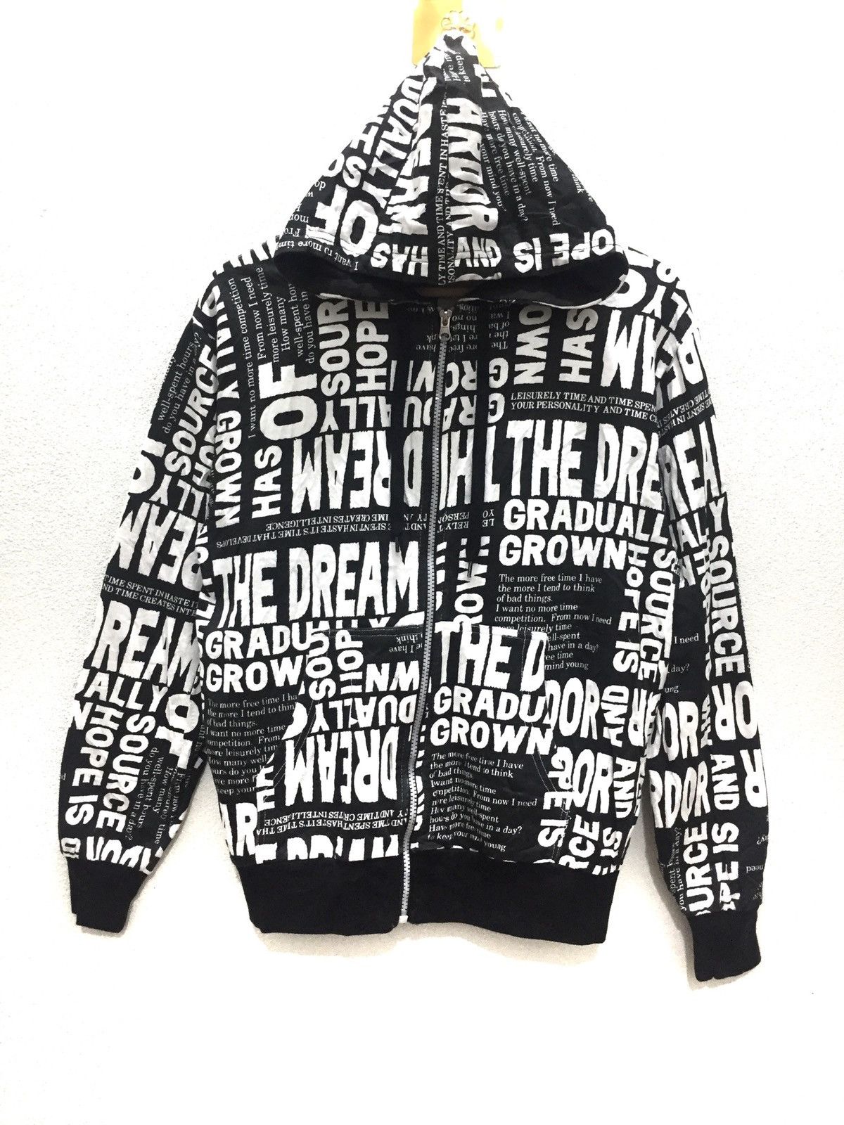 Japanese Brand Time Step Fullprint Sweater Hoodie Size US M / EU 48-50 / 2 - 1 Thumbnail