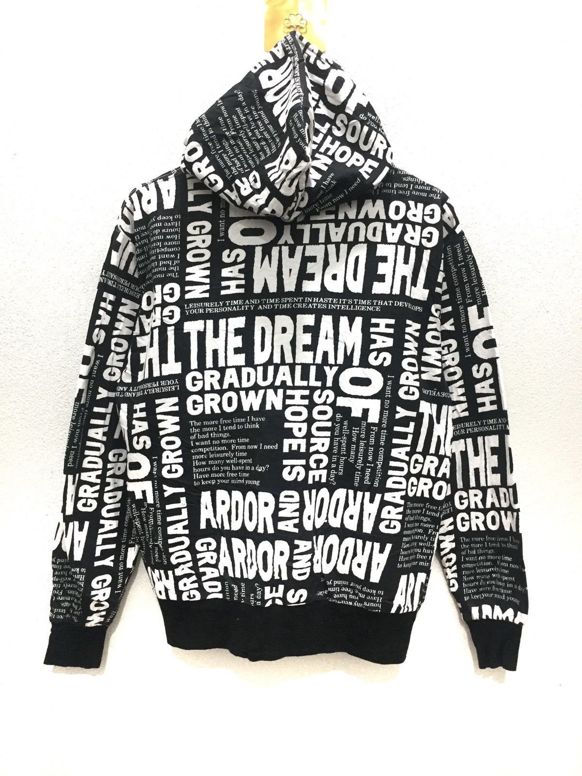 Japanese Brand Time Step Fullprint Sweater Hoodie Size US M / EU 48-50 / 2 - 2 Thumbnail