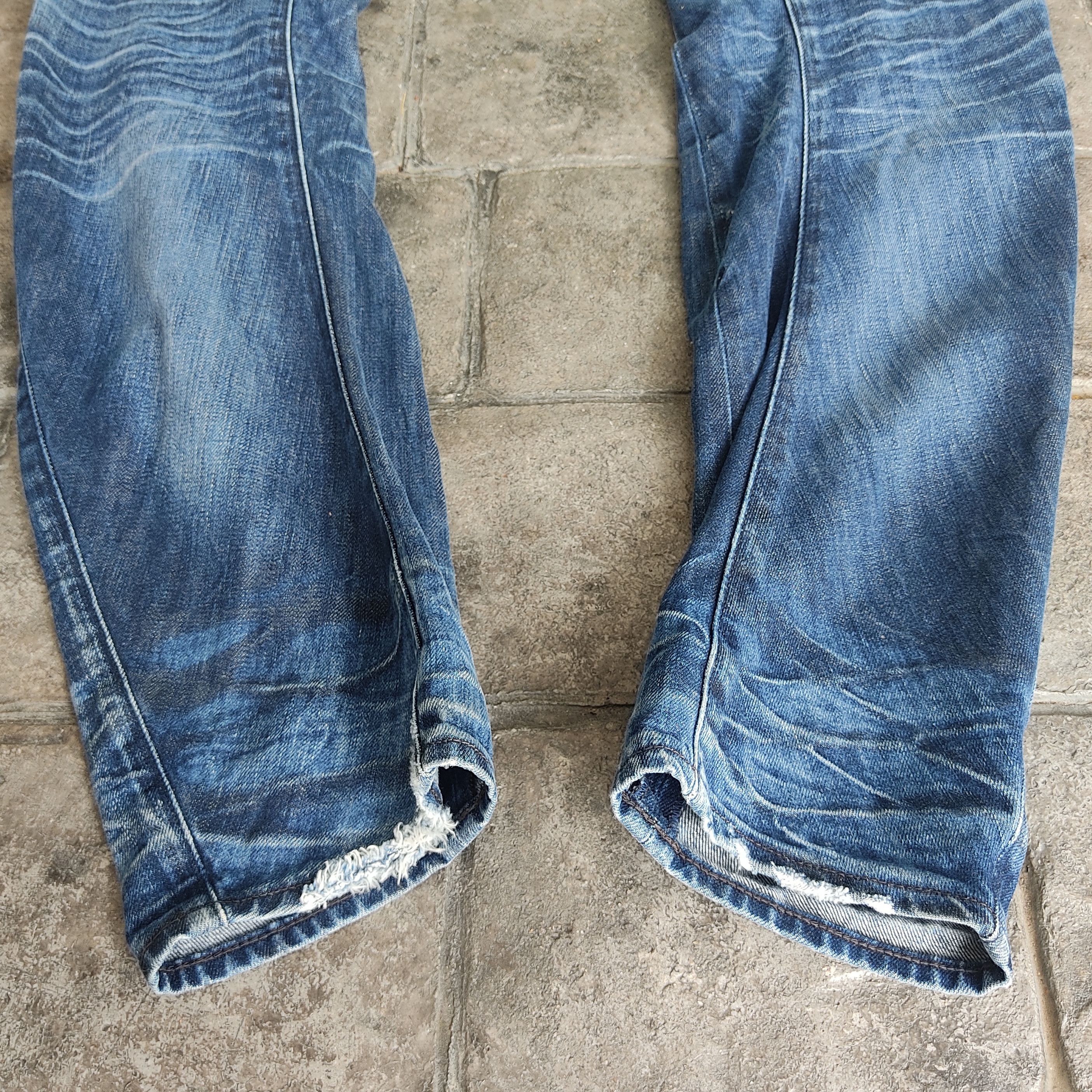 G-Star G Star Raw Arc Zip 3D Slim Curved Jeans Size US 32 / EU 48 - 9 Thumbnail