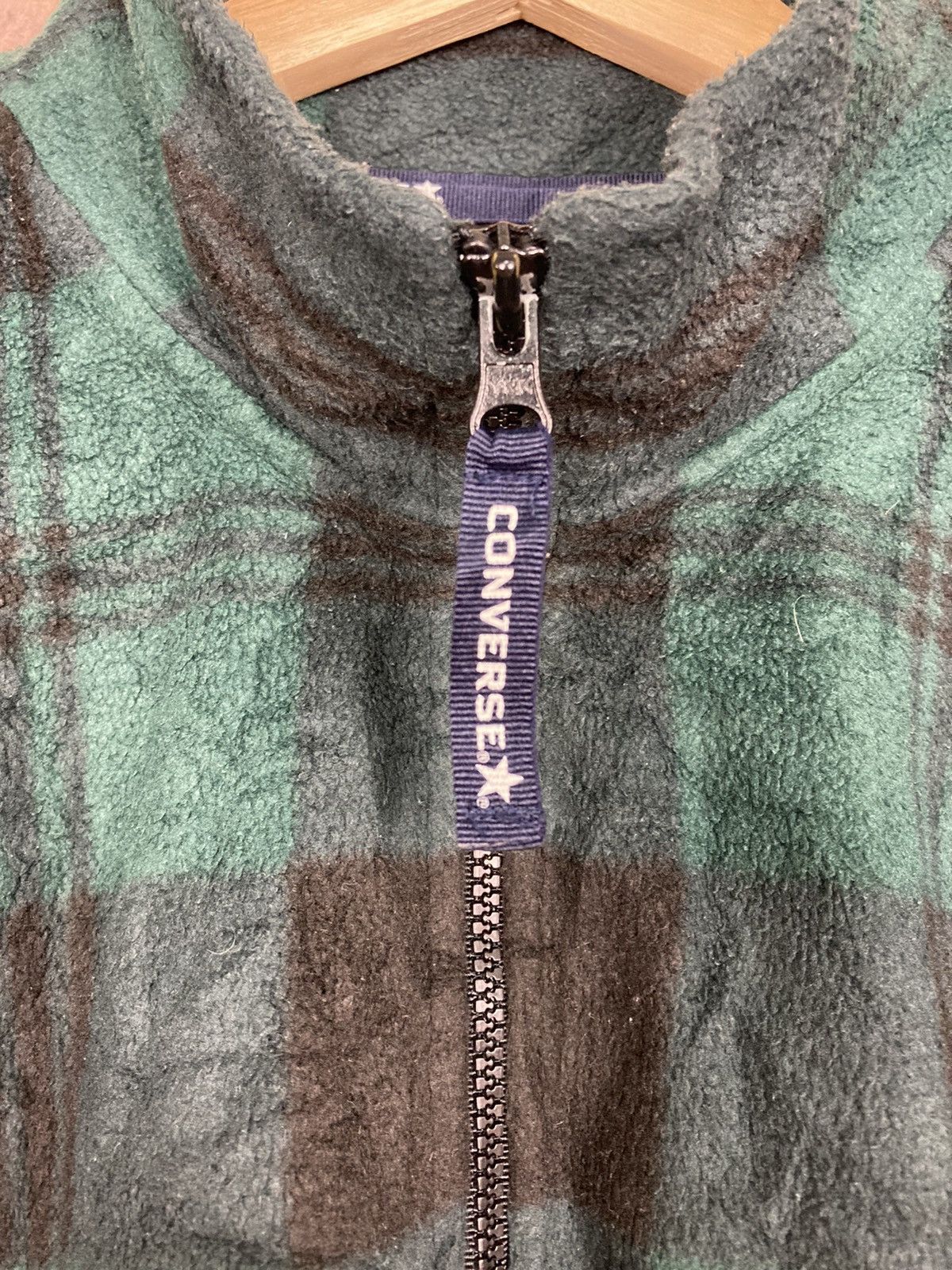 Converse sweater converse fleece zipper #19-6 Size US L / EU 52-54 / 3 - 3 Thumbnail