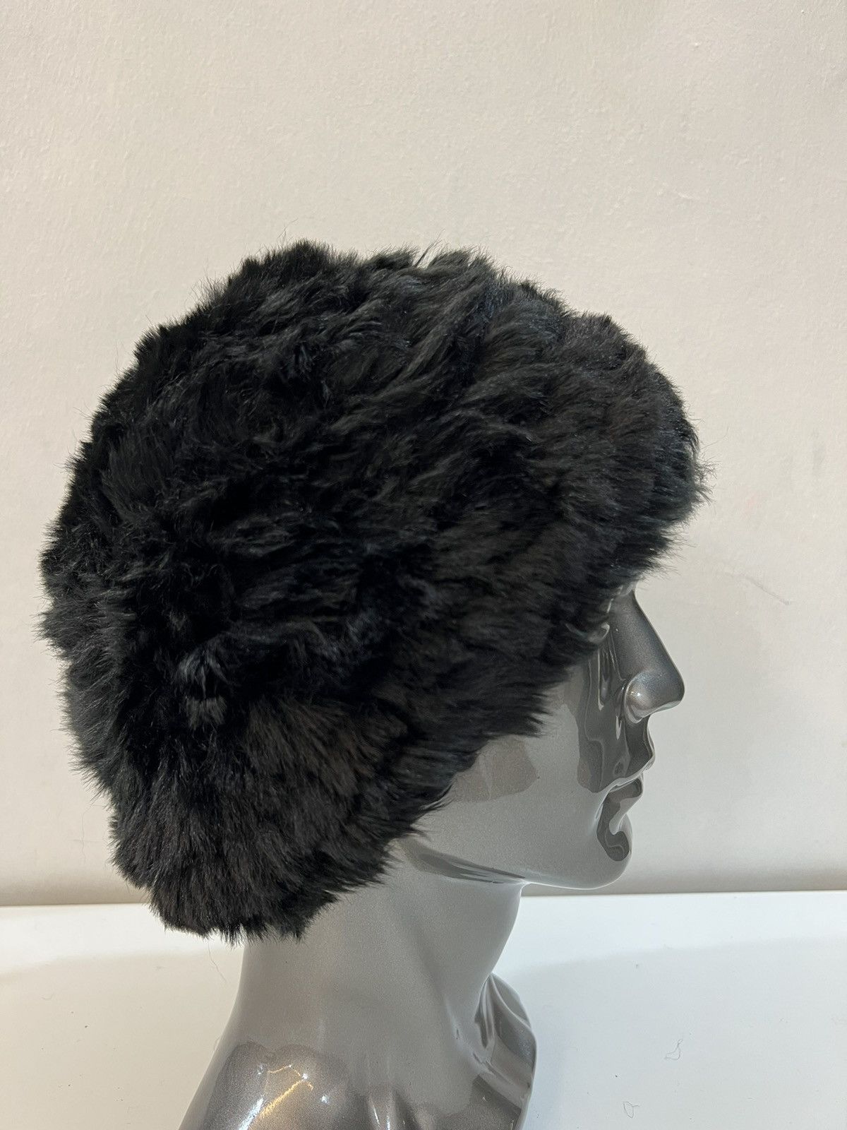 Vintage Natural Mink Fox Beave Beanie Hats Size ONE SIZE - 3 Thumbnail