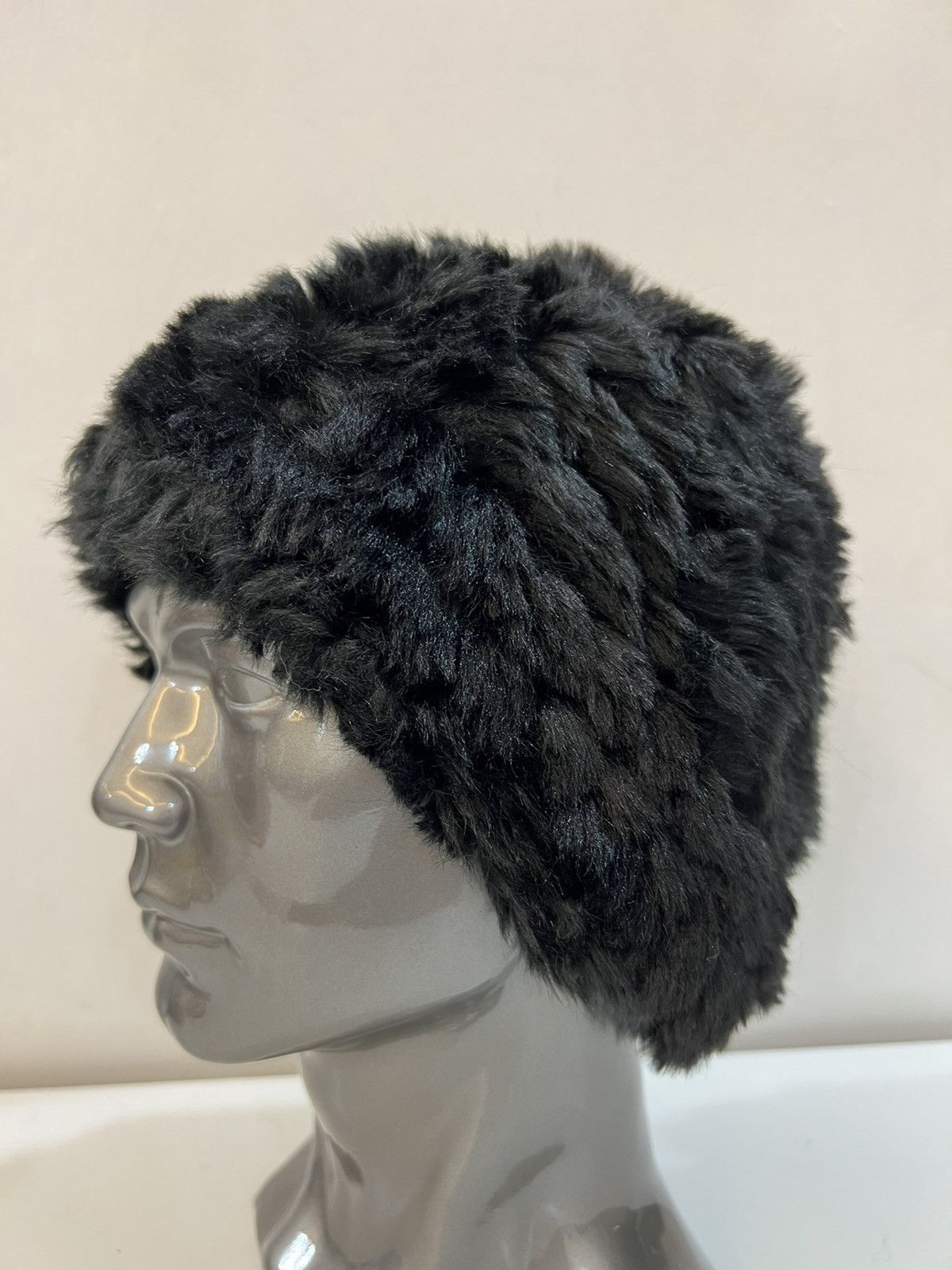 Vintage Natural Mink Fox Beave Beanie Hats Size ONE SIZE - 2 Thumbnail