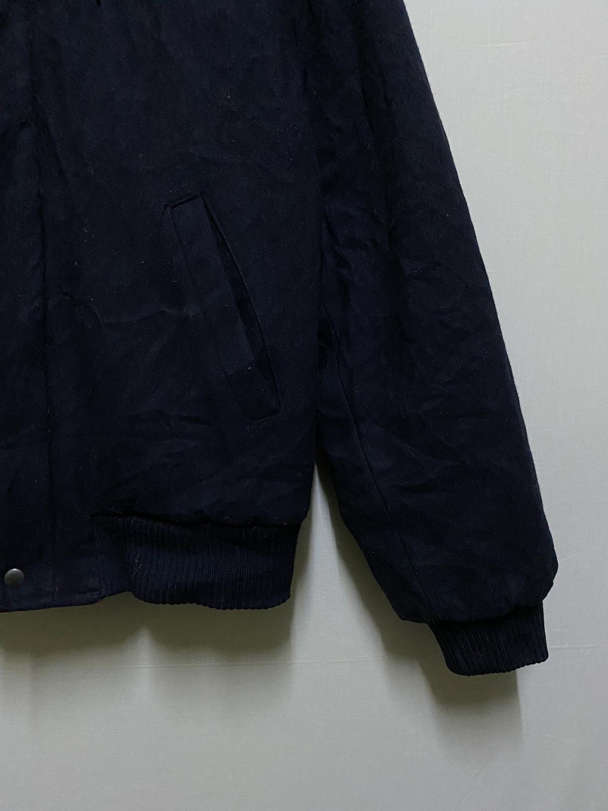 Members Only × Vintage Members Only Wool Dark Blue Bomber Jacket Size US M / EU 48-50 / 2 - 5 Thumbnail