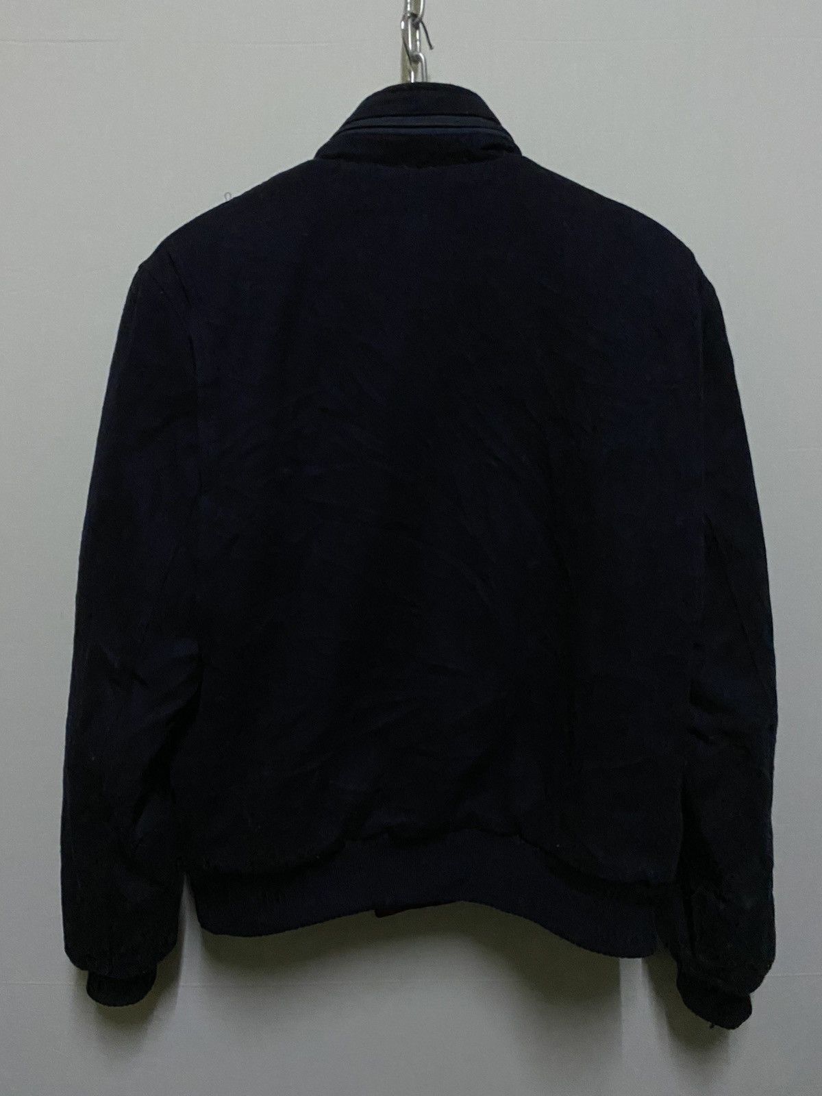 Members Only × Vintage Members Only Wool Dark Blue Bomber Jacket Size US M / EU 48-50 / 2 - 10 Thumbnail
