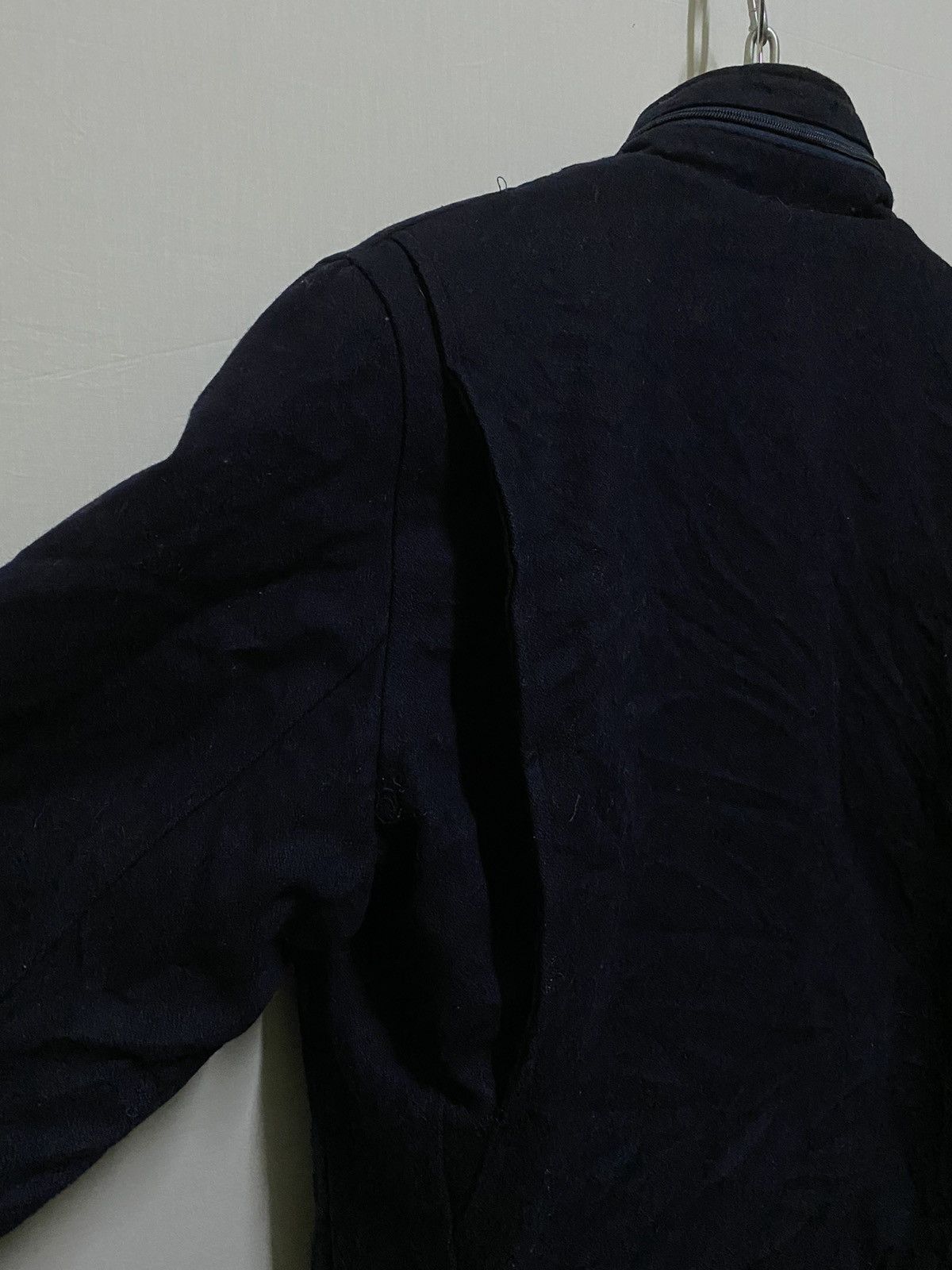Members Only × Vintage Members Only Wool Dark Blue Bomber Jacket Size US M / EU 48-50 / 2 - 11 Thumbnail