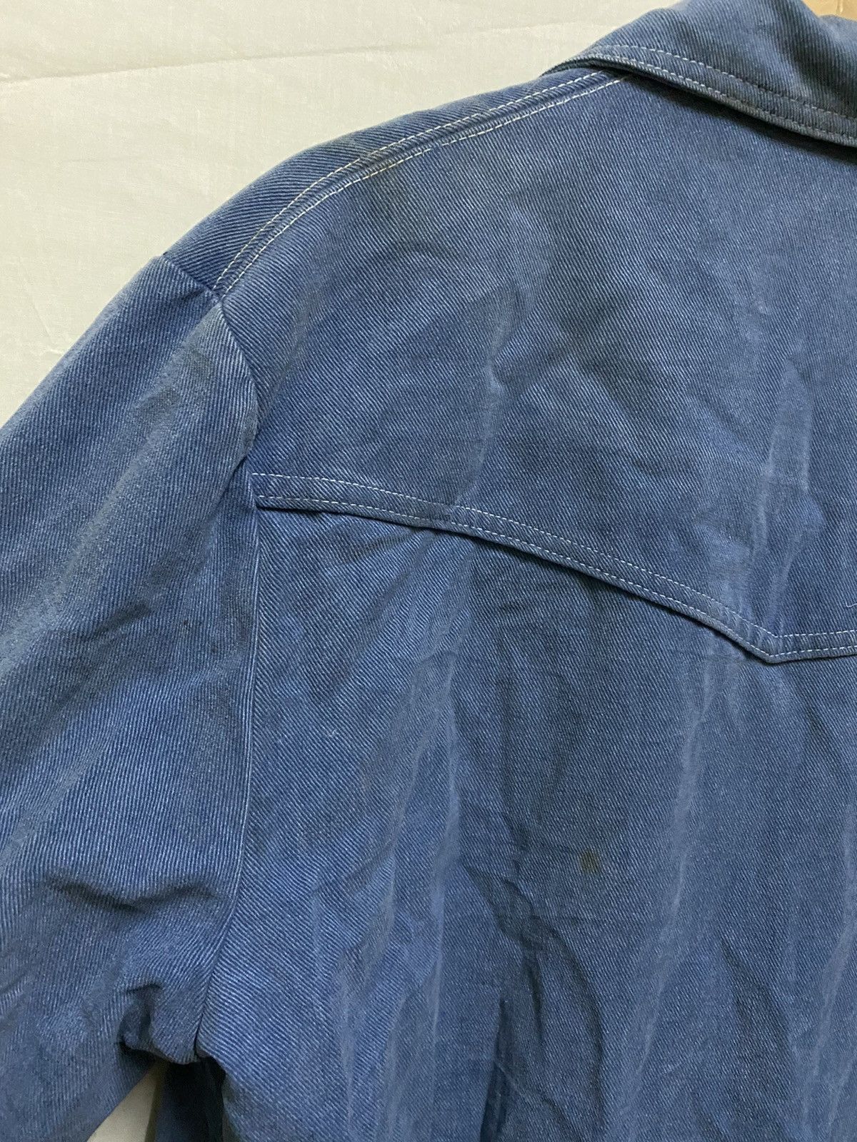 Vintage Vintage Jacket Blue Snap Button Size US XL / EU 56 / 4 - 8 Thumbnail