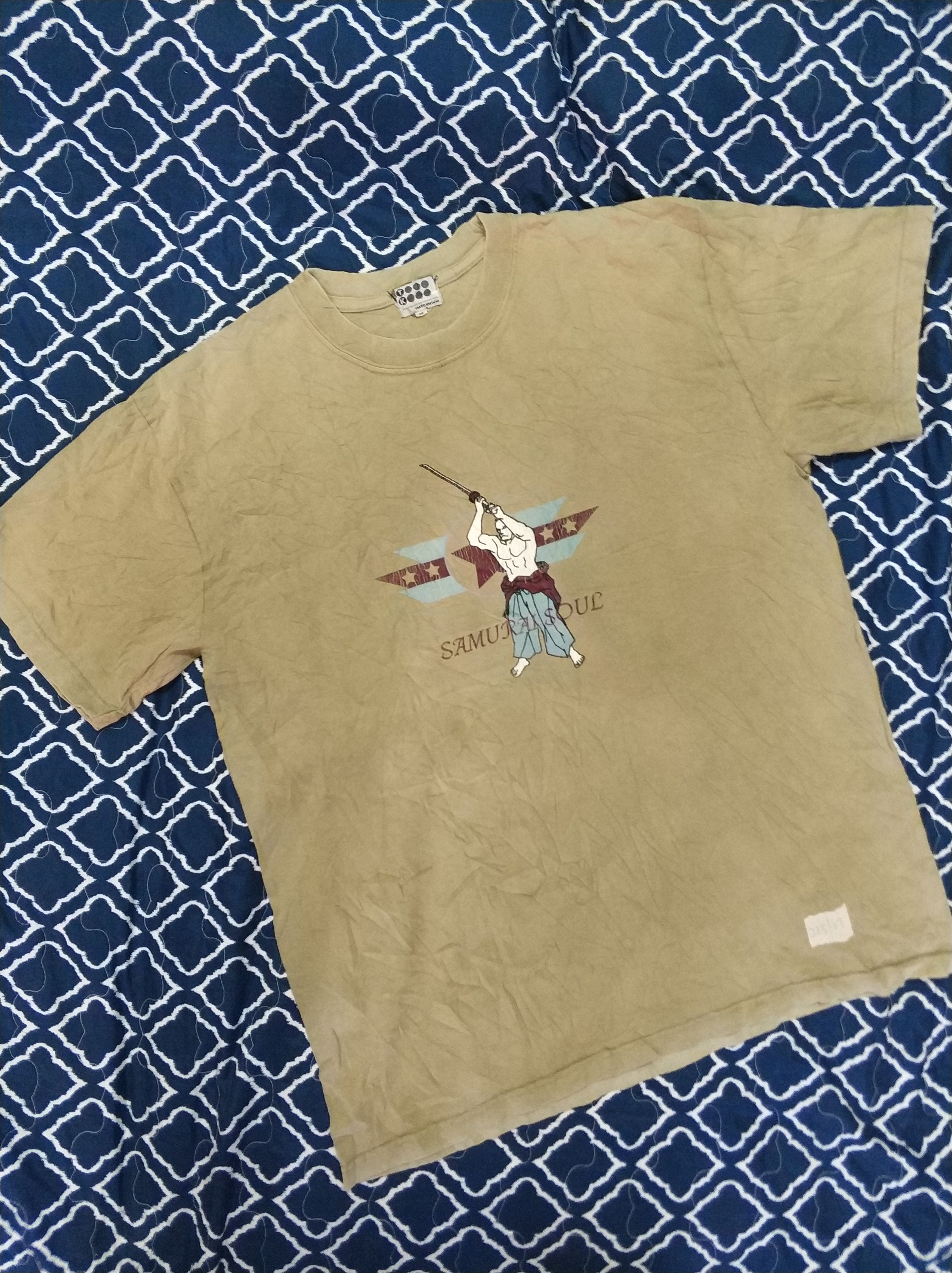Takeo Kikuchi 🔥Vintage Takeo Kikuchi Samurai Soul Tees Size US M / EU 48-50 / 2 - 1 Thumbnail