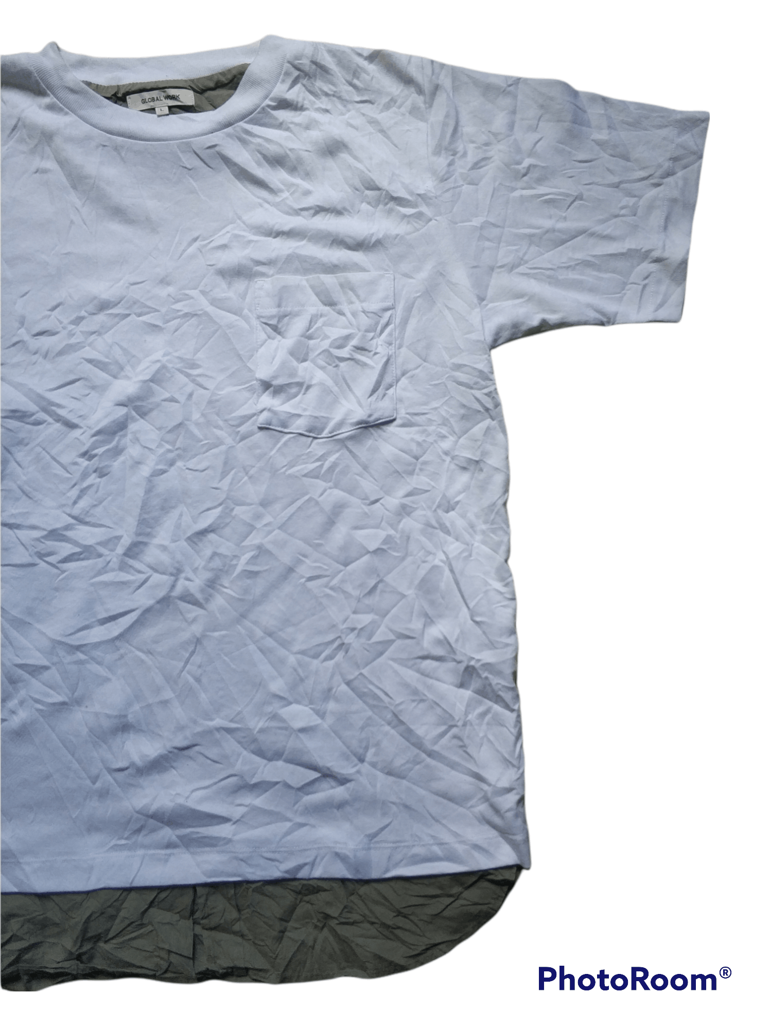 Global Work 🔥White Global Work Pocket Tees Size US M / EU 48-50 / 2 - 3 Thumbnail