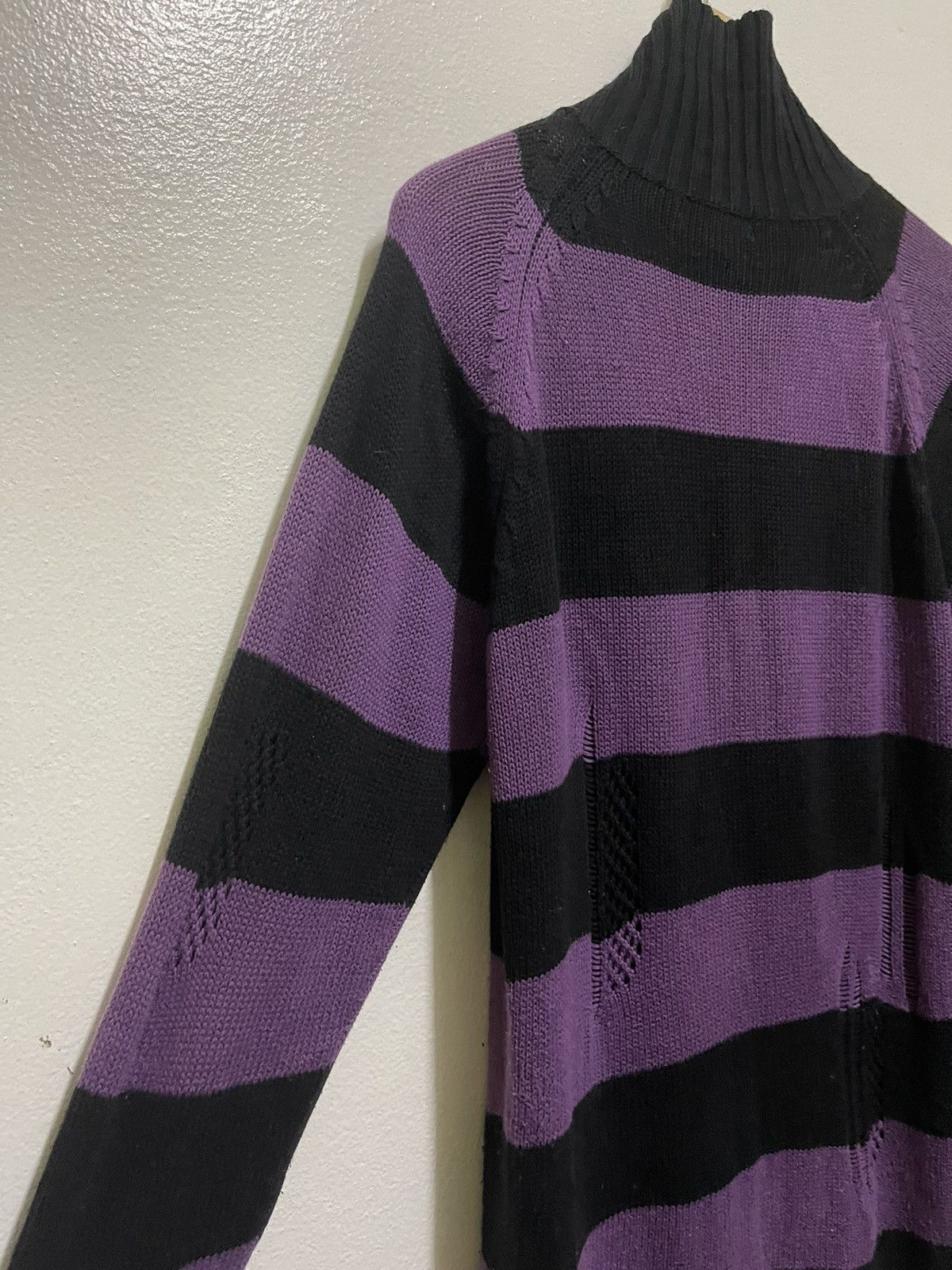 Japanese Brand Deorart Knit Zipper Sweatshirt Distressed Punk Size L / US 10 / IT 46 - 10 Thumbnail