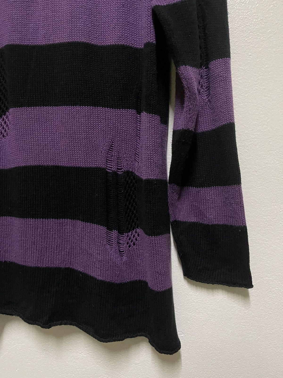 Japanese Brand Deorart Knit Zipper Sweatshirt Distressed Punk Size L / US 10 / IT 46 - 13 Thumbnail