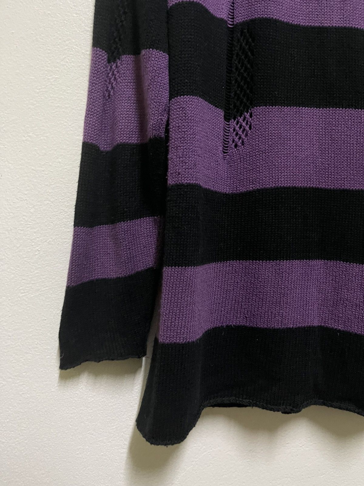 Japanese Brand Deorart Knit Zipper Sweatshirt Distressed Punk Size L / US 10 / IT 46 - 11 Thumbnail