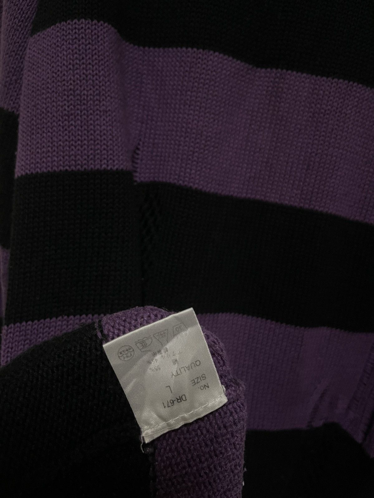 Japanese Brand Deorart Knit Zipper Sweatshirt Distressed Punk Size L / US 10 / IT 46 - 14 Thumbnail