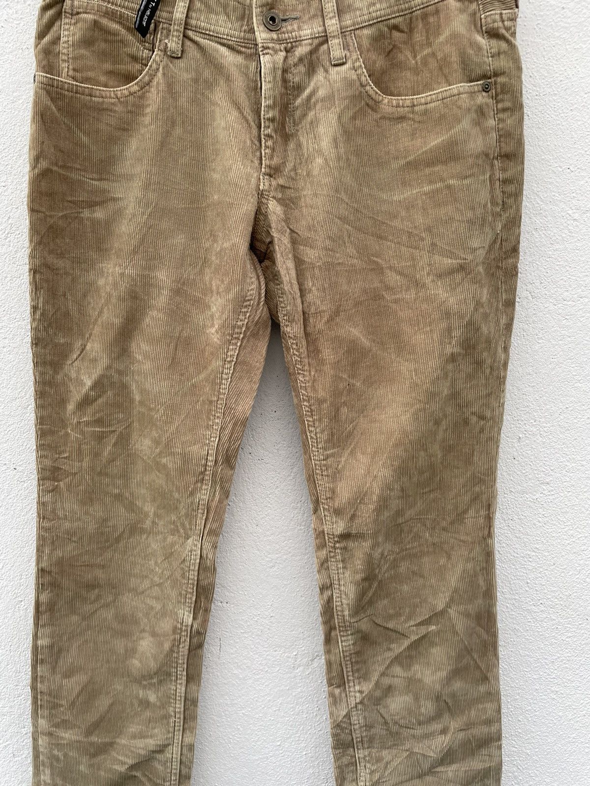 Neil Barrett Black Barrett By Neil Barrett Corduroy Pants Made In Japan Size US 32 / EU 48 - 3 Thumbnail