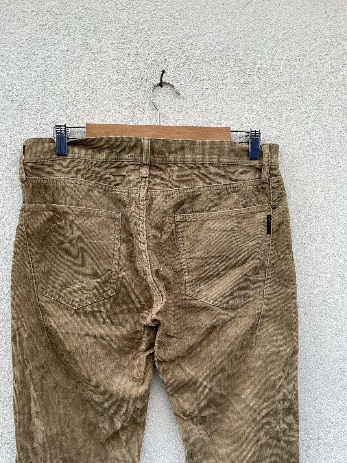 Neil Barrett Black Barrett By Neil Barrett Corduroy Pants Made In Japan Size US 32 / EU 48 - 6 Thumbnail
