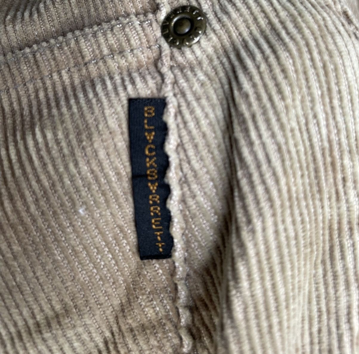 Neil Barrett Black Barrett By Neil Barrett Corduroy Pants Made In Japan Size US 32 / EU 48 - 8 Thumbnail