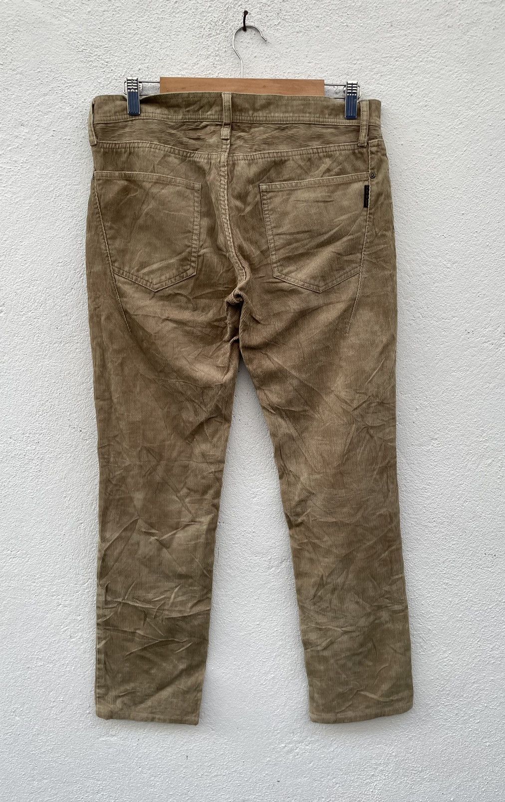 Neil Barrett Black Barrett By Neil Barrett Corduroy Pants Made In Japan Size US 32 / EU 48 - 5 Thumbnail