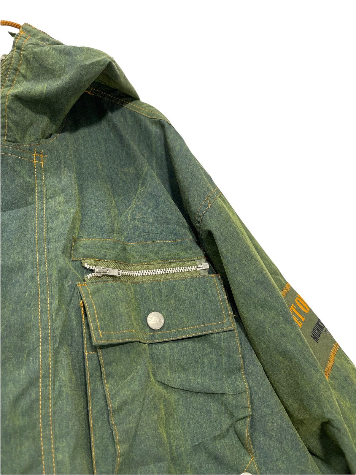Japanese Brand Vtg Michiko London Thin Parka Back Bag Jacket 7🟩 Size US L / EU 52-54 / 3 - 7 Thumbnail