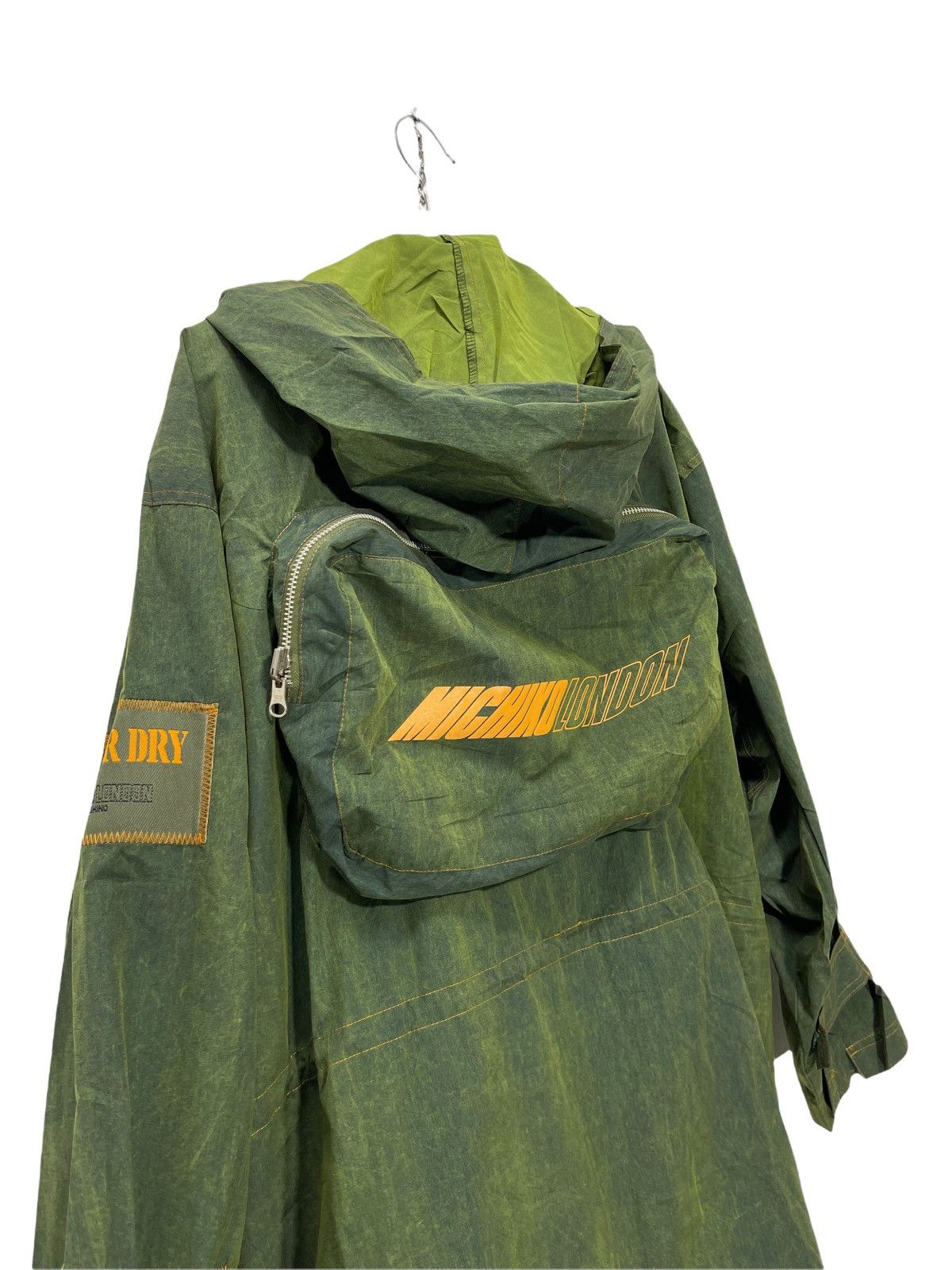 Japanese Brand Vtg Michiko London Thin Parka Back Bag Jacket 7🟩 Size US L / EU 52-54 / 3 - 2 Thumbnail